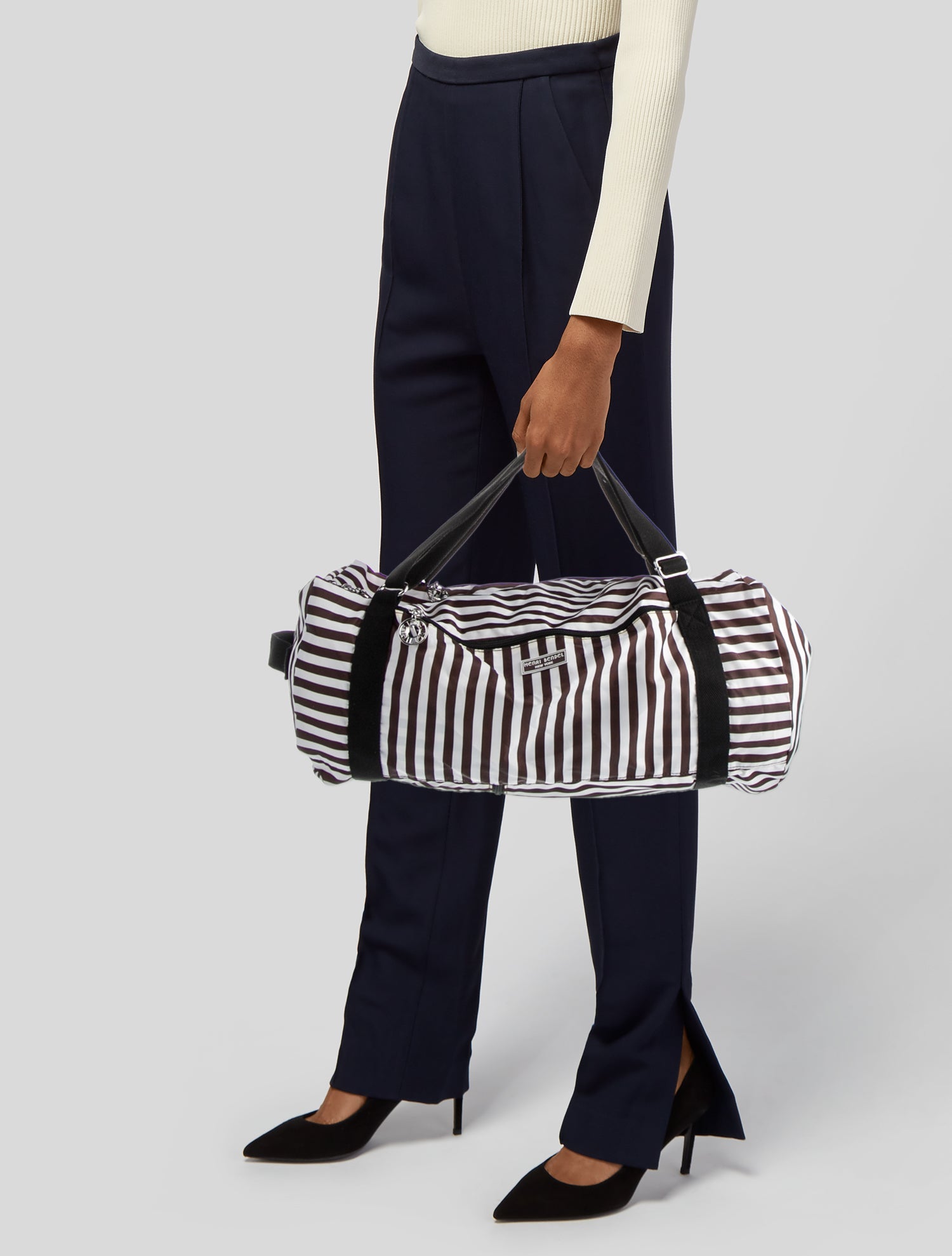 Henri Bendel Nylon Weekender Bag