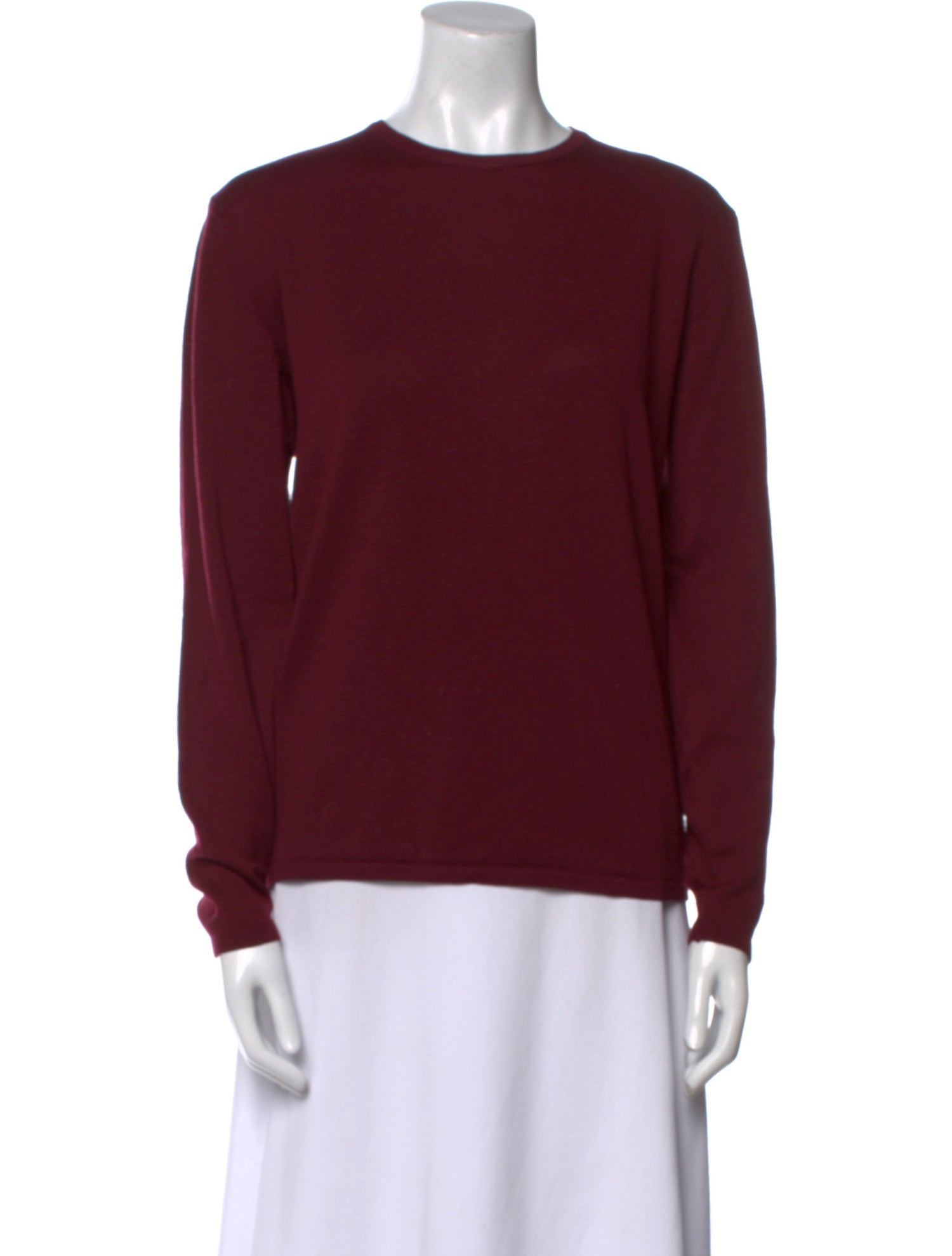 Henri Bendel Merino Wool Crew Neck Sweater