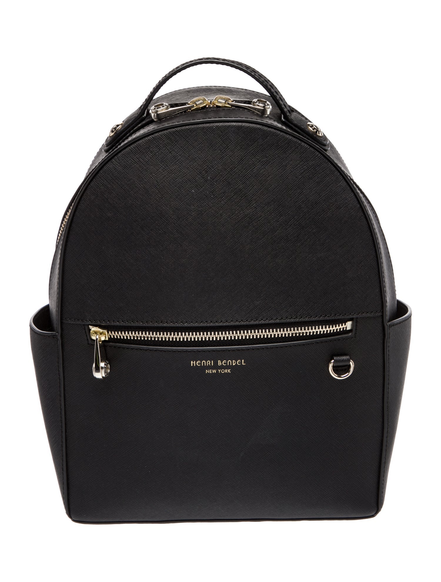 Henri Bendel Saffiano Leather Backpack