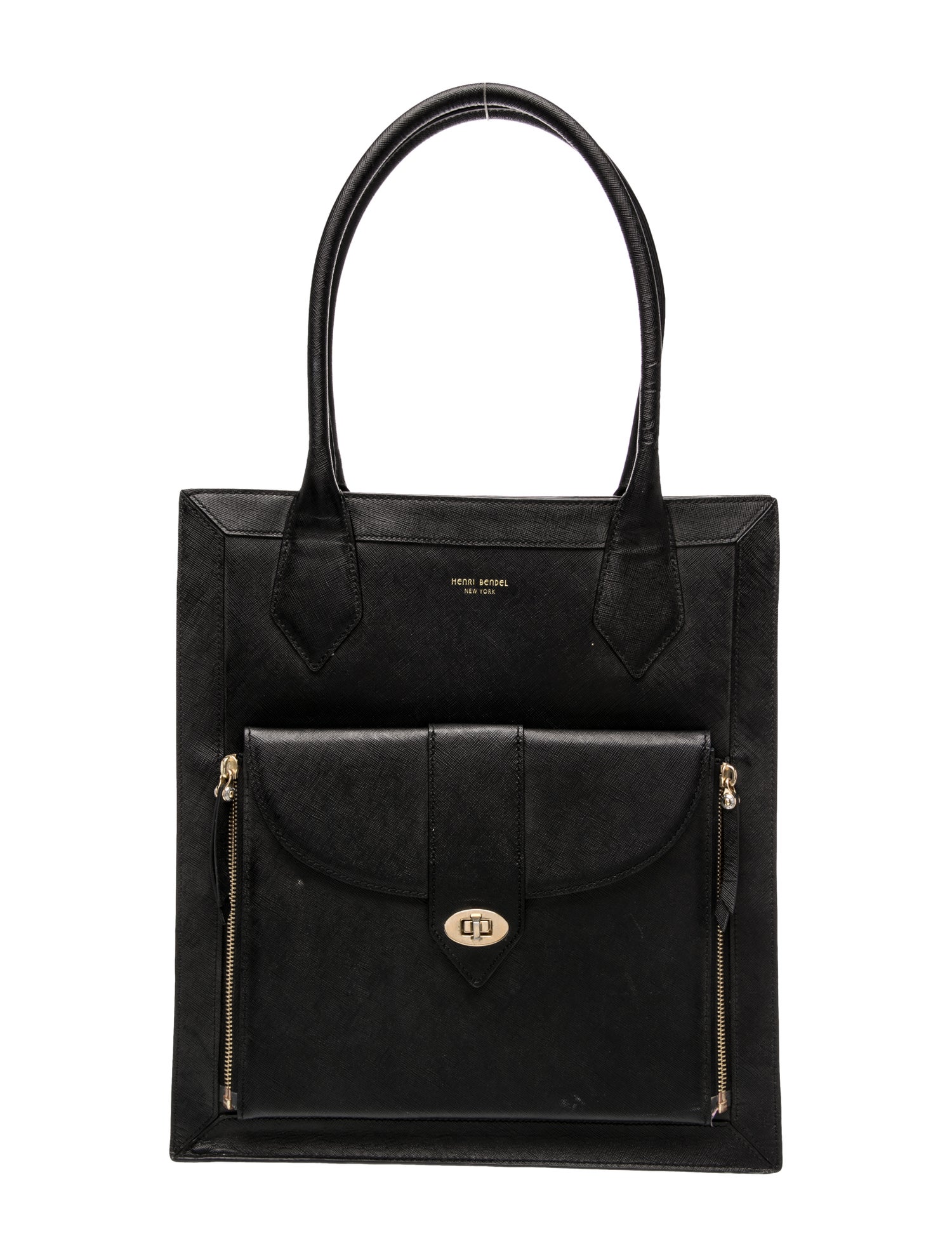 Henri Bendel Saffiano Leather Tote