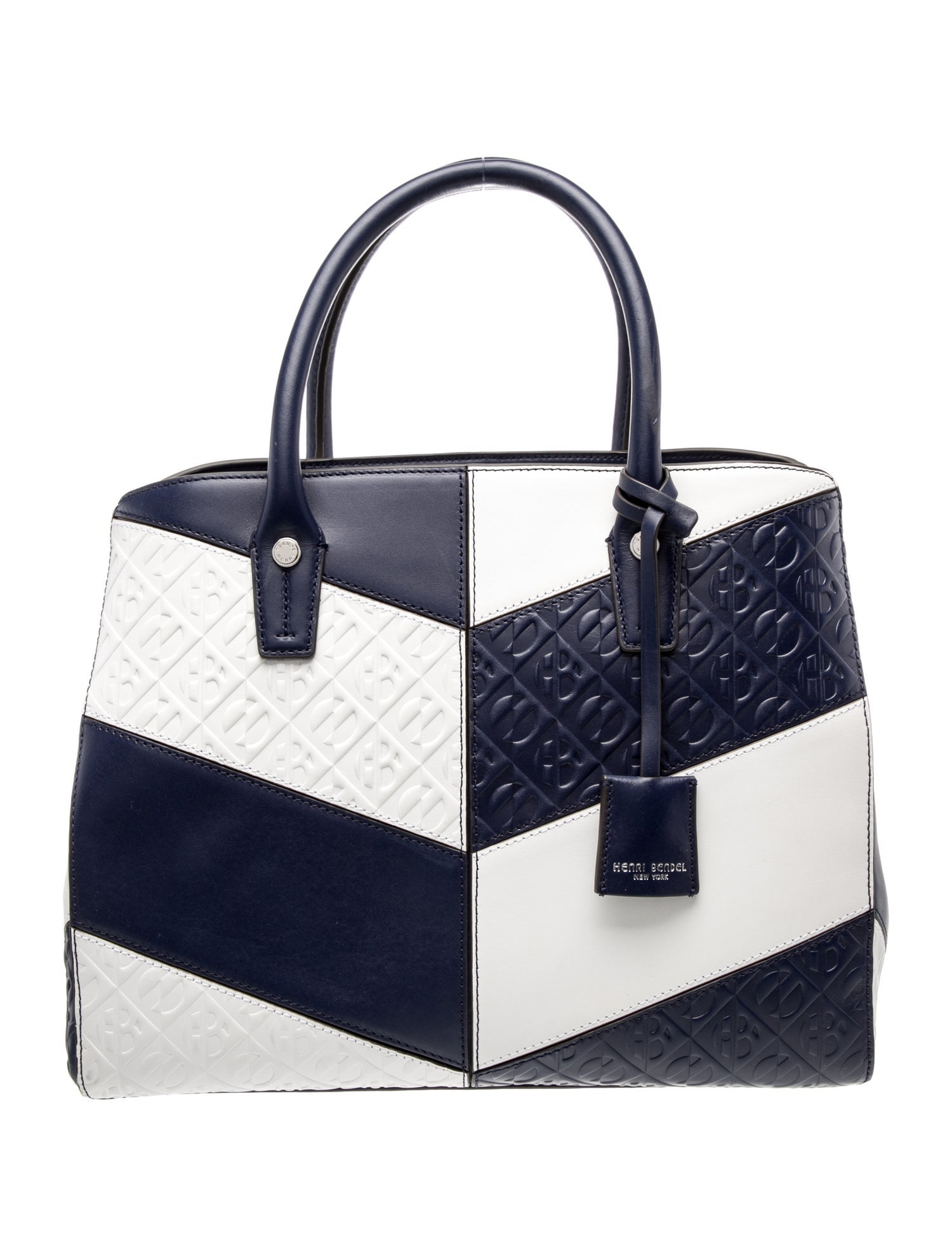 Henri Bendel Leather Top Handle Bag