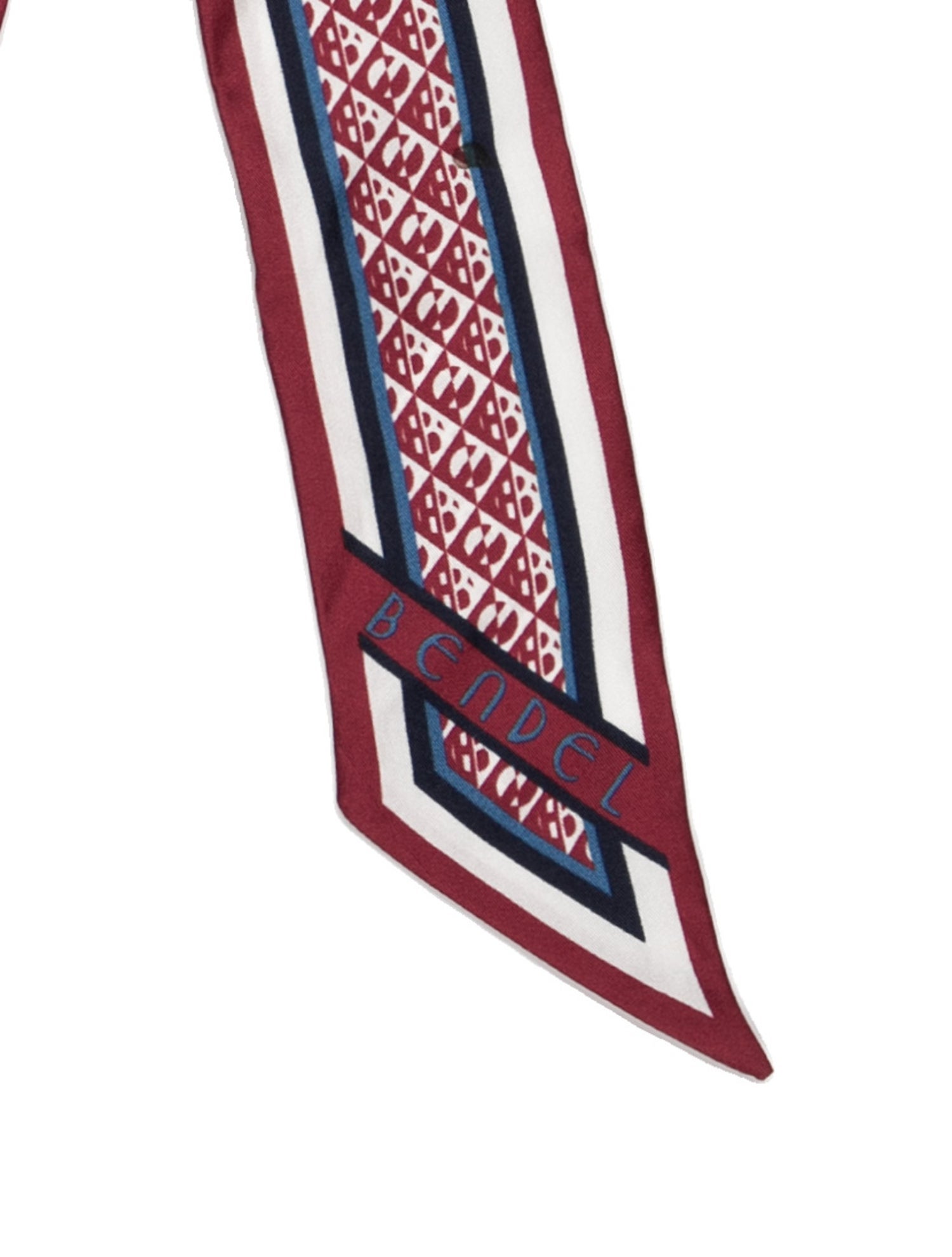 Henri Bendel Silk Printed Bandeau