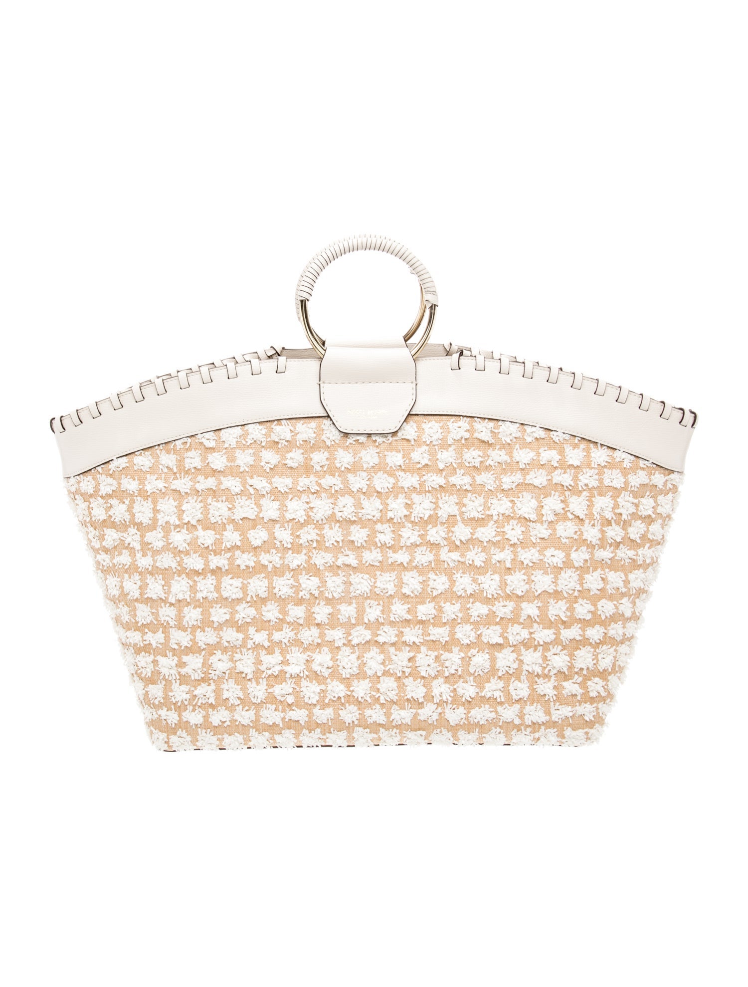 Henri Bendel Raffia Minaudière