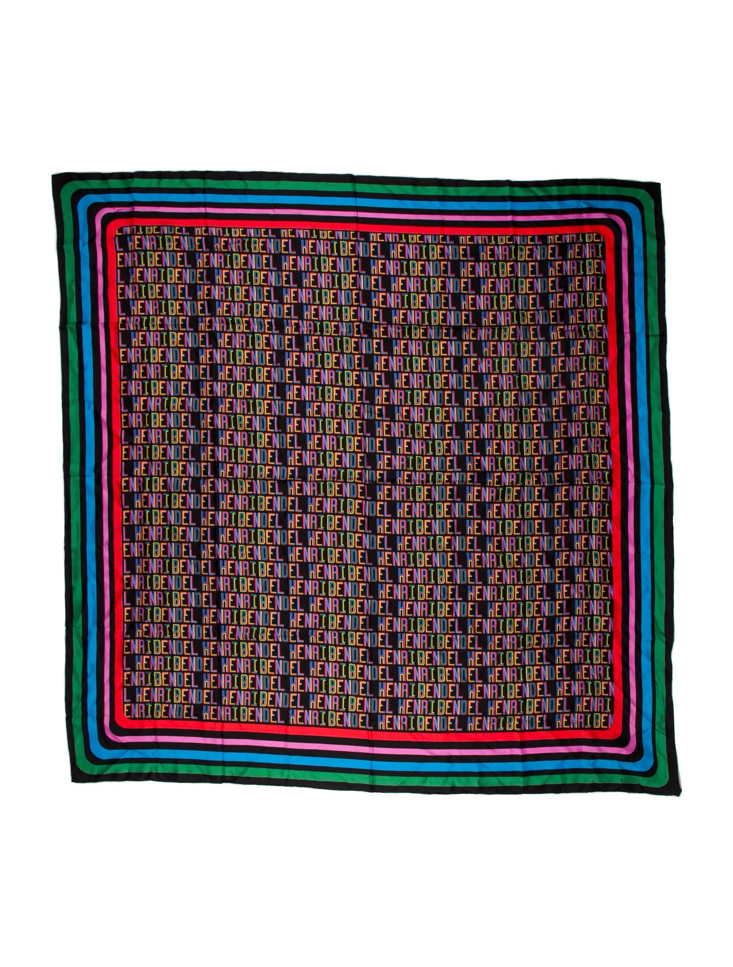 Henri Bendel Mherry Fittizio Silk Scarf w/ Tags