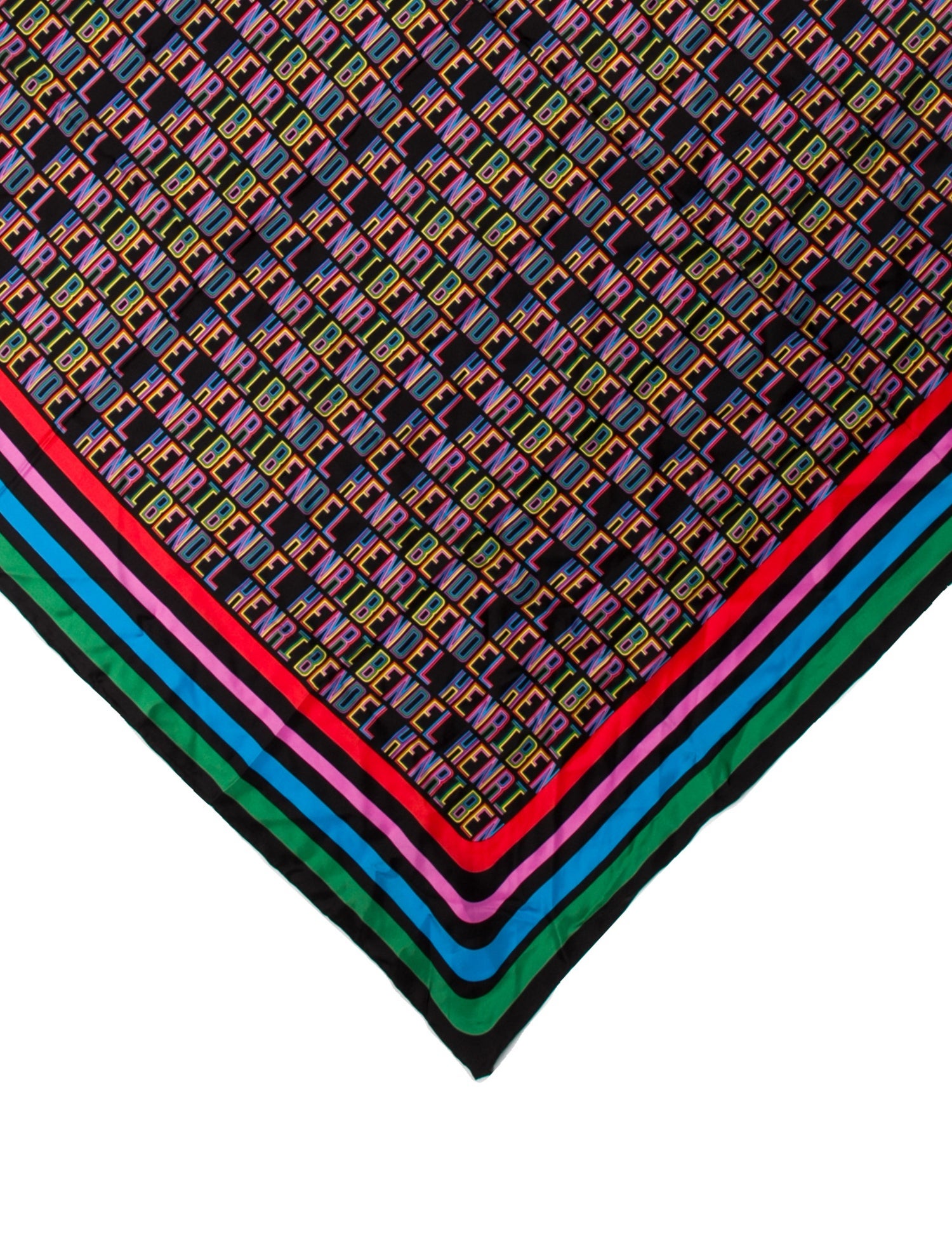 Henri Bendel Mherry Fittizio Silk Scarf w/ Tags