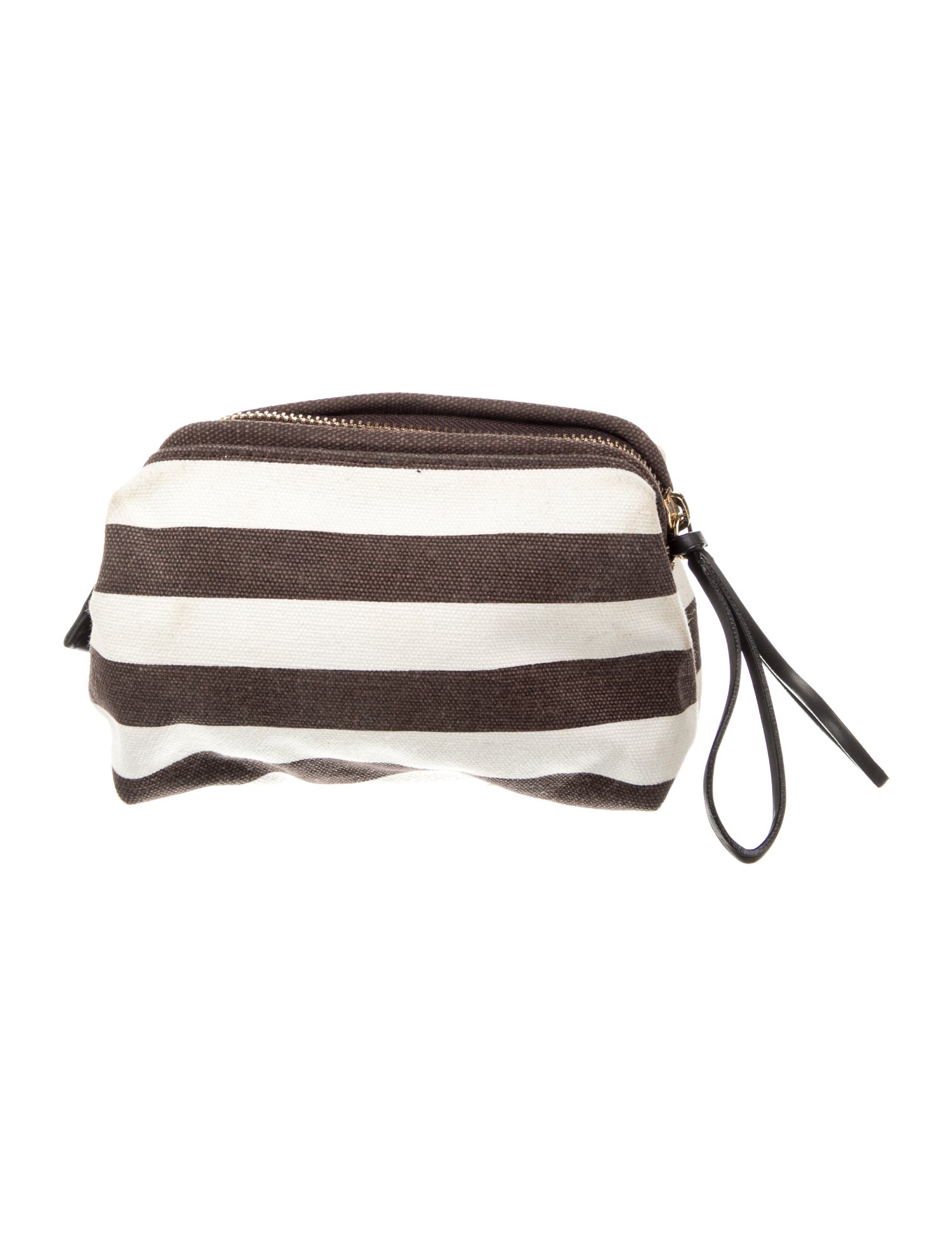Henri Bendel Canvas Cosmetic Bag