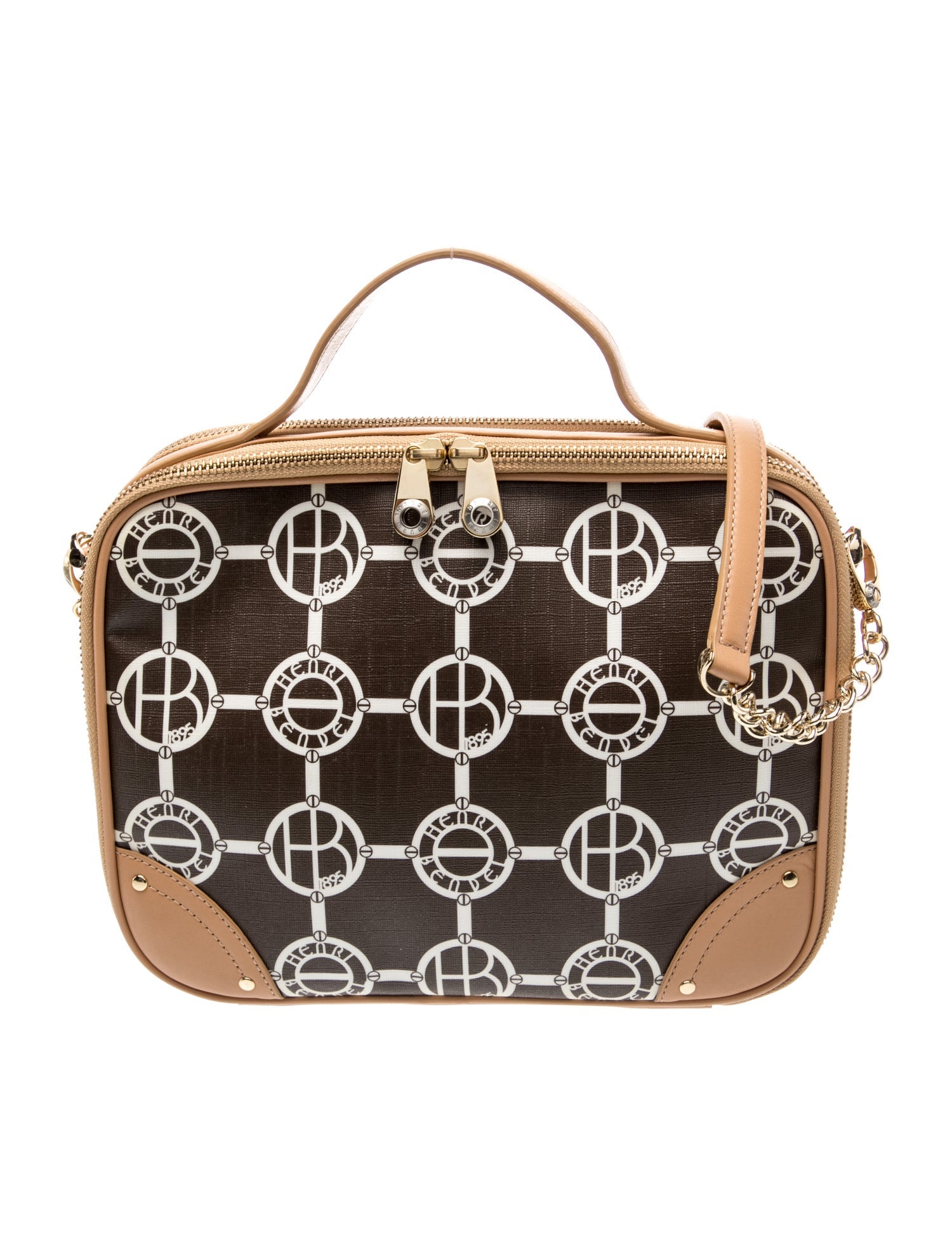 Henri Bendel Leather Top Handle Bag