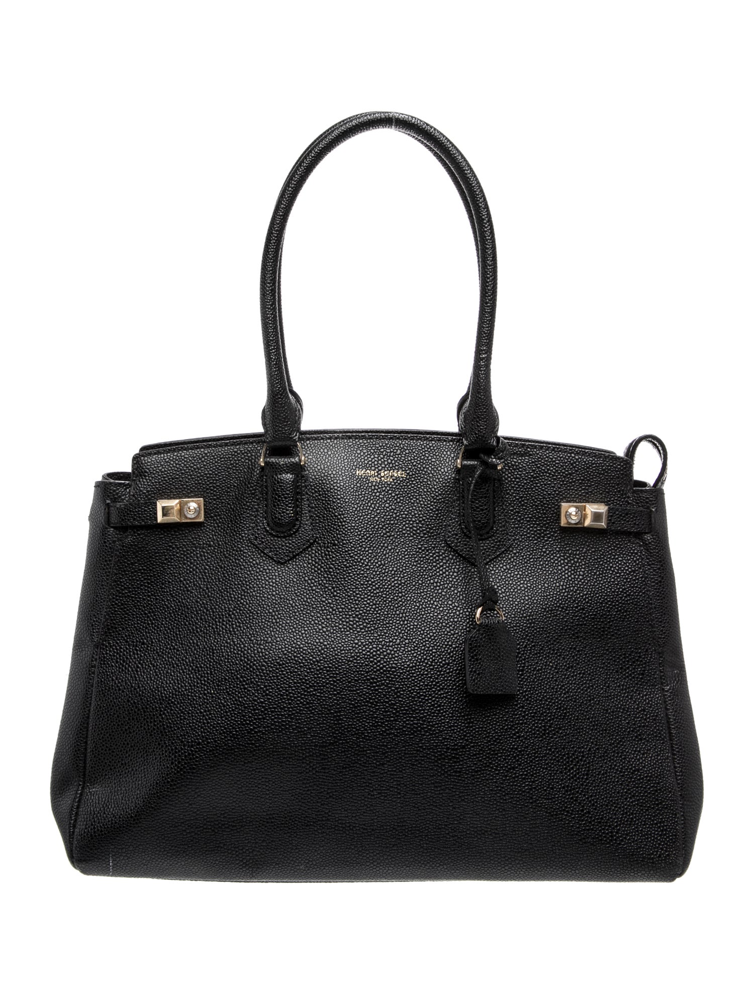 Henri Bendel Leather Top Handle Bag