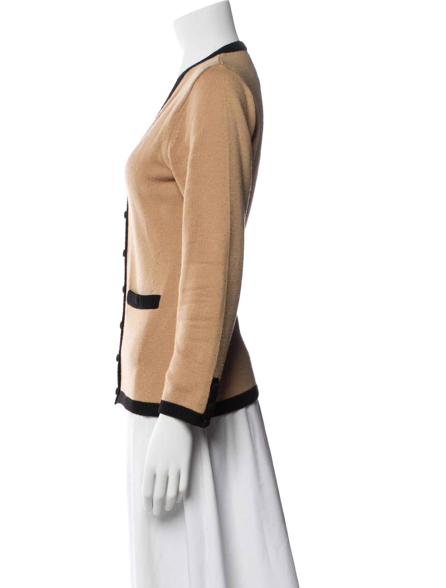 Henri Bendel Merino Wool V-Neck Sweater