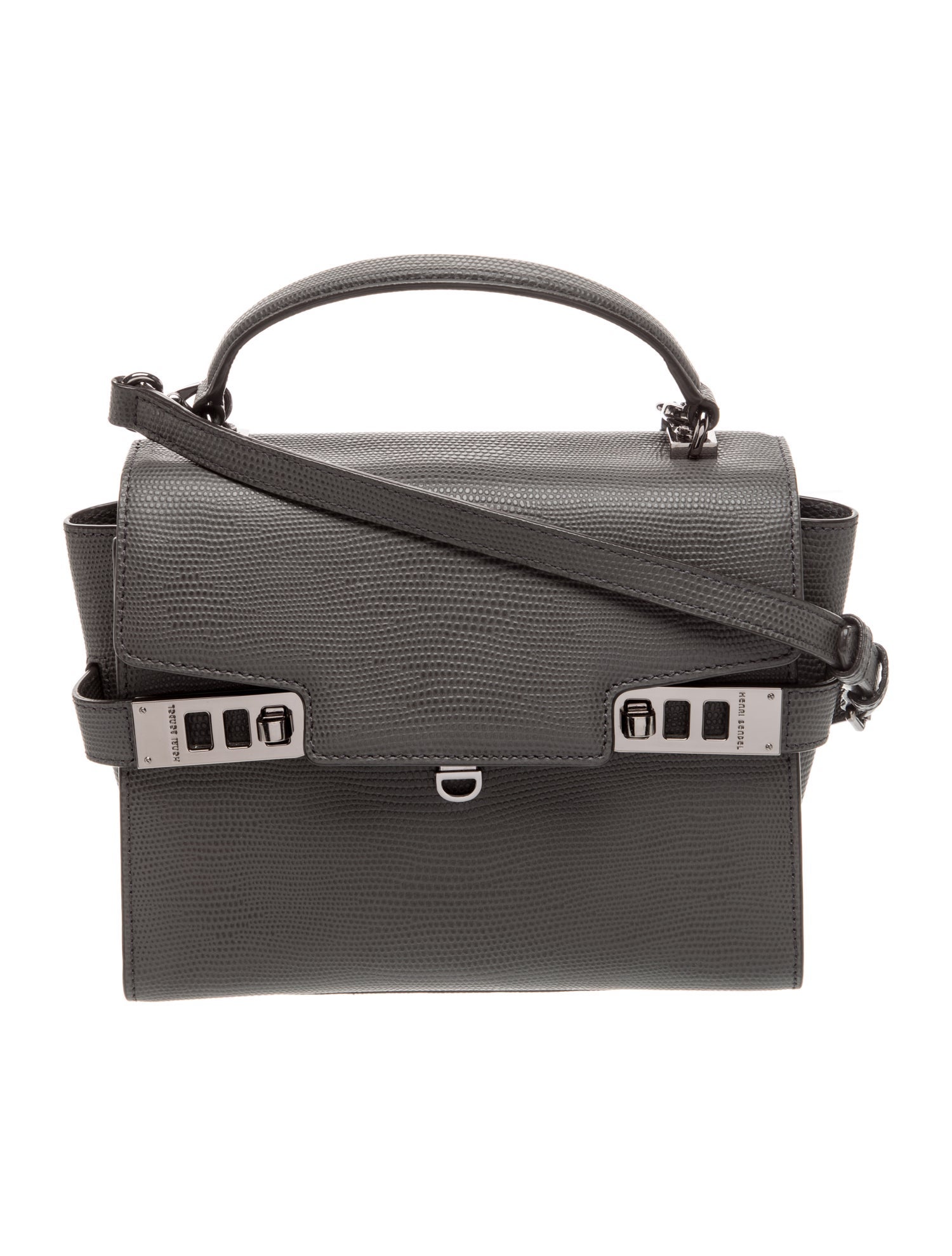 Henri Bendel Leather Top Handle Bag