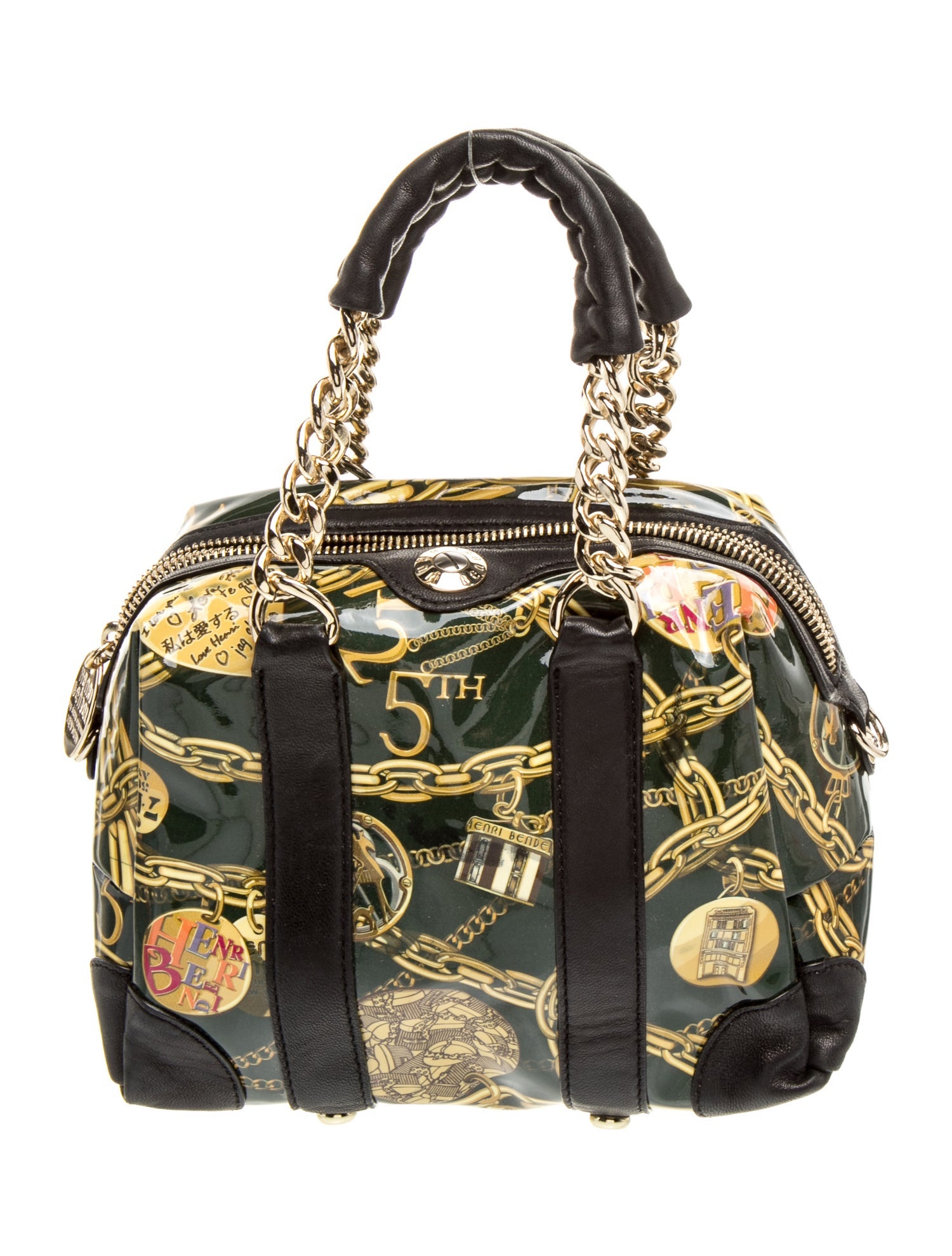 Henri Bendel PVC Top Handle Bag