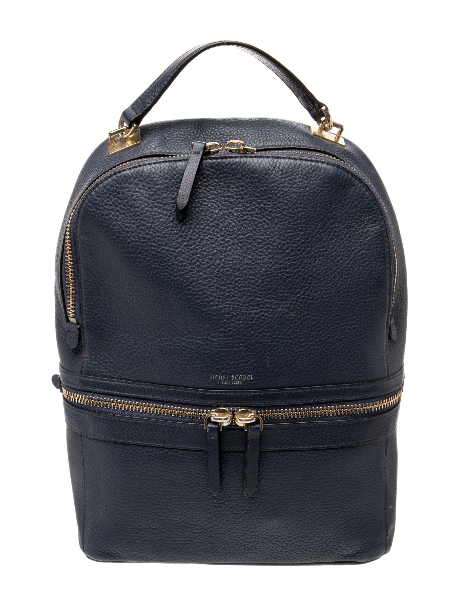 Henri Bendel Leather Backpack