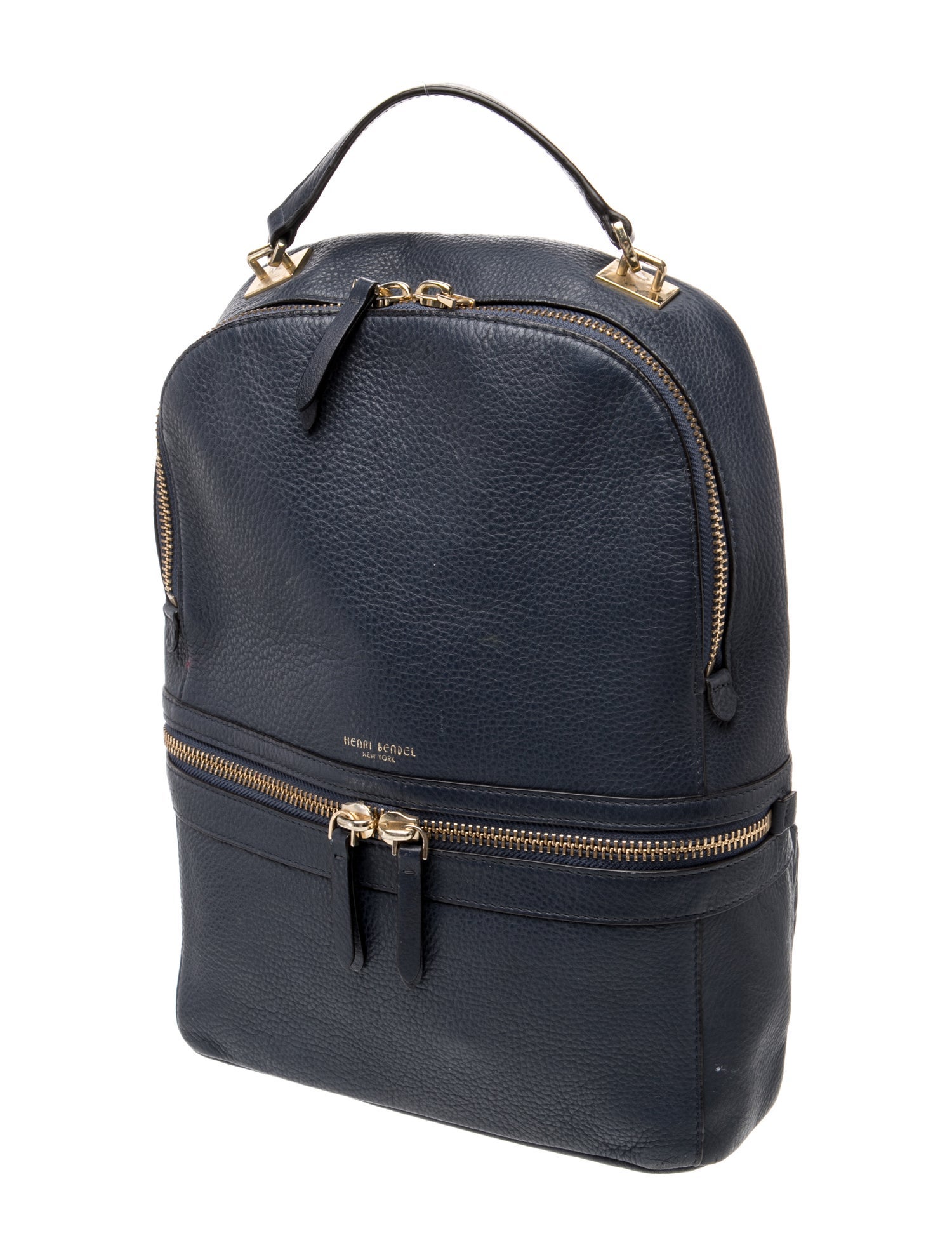 Henri Bendel Leather Backpack