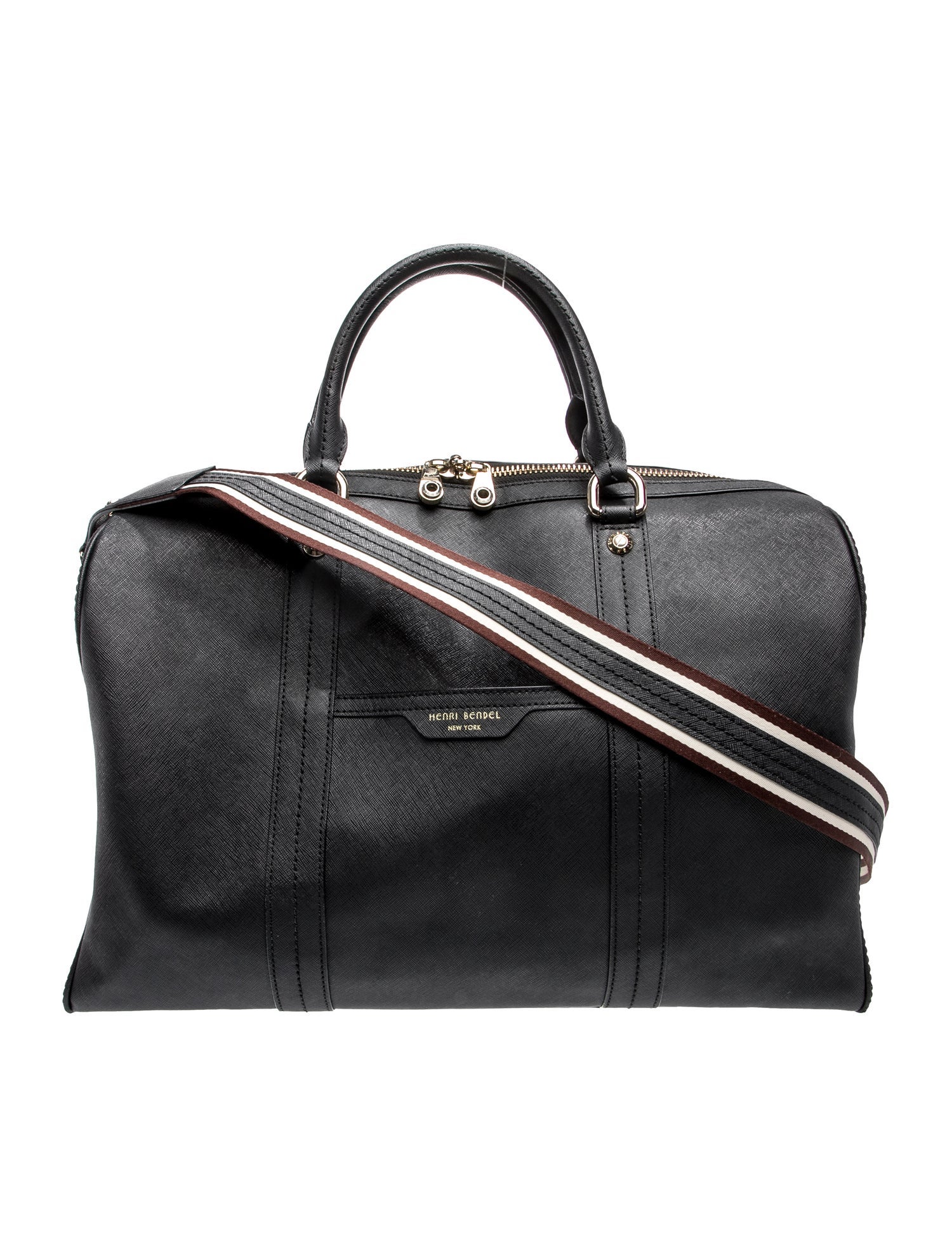 Henri Bendel Saffiano Leather Briefcase