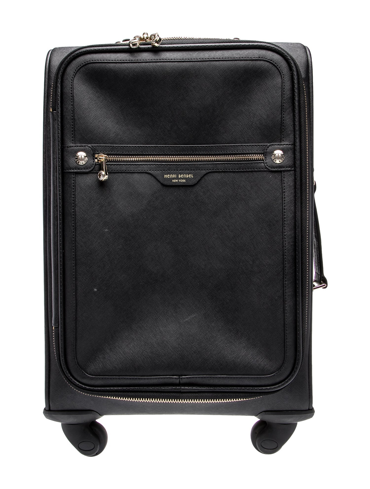 Henri Bendel Saffiano Leather Suitcase
