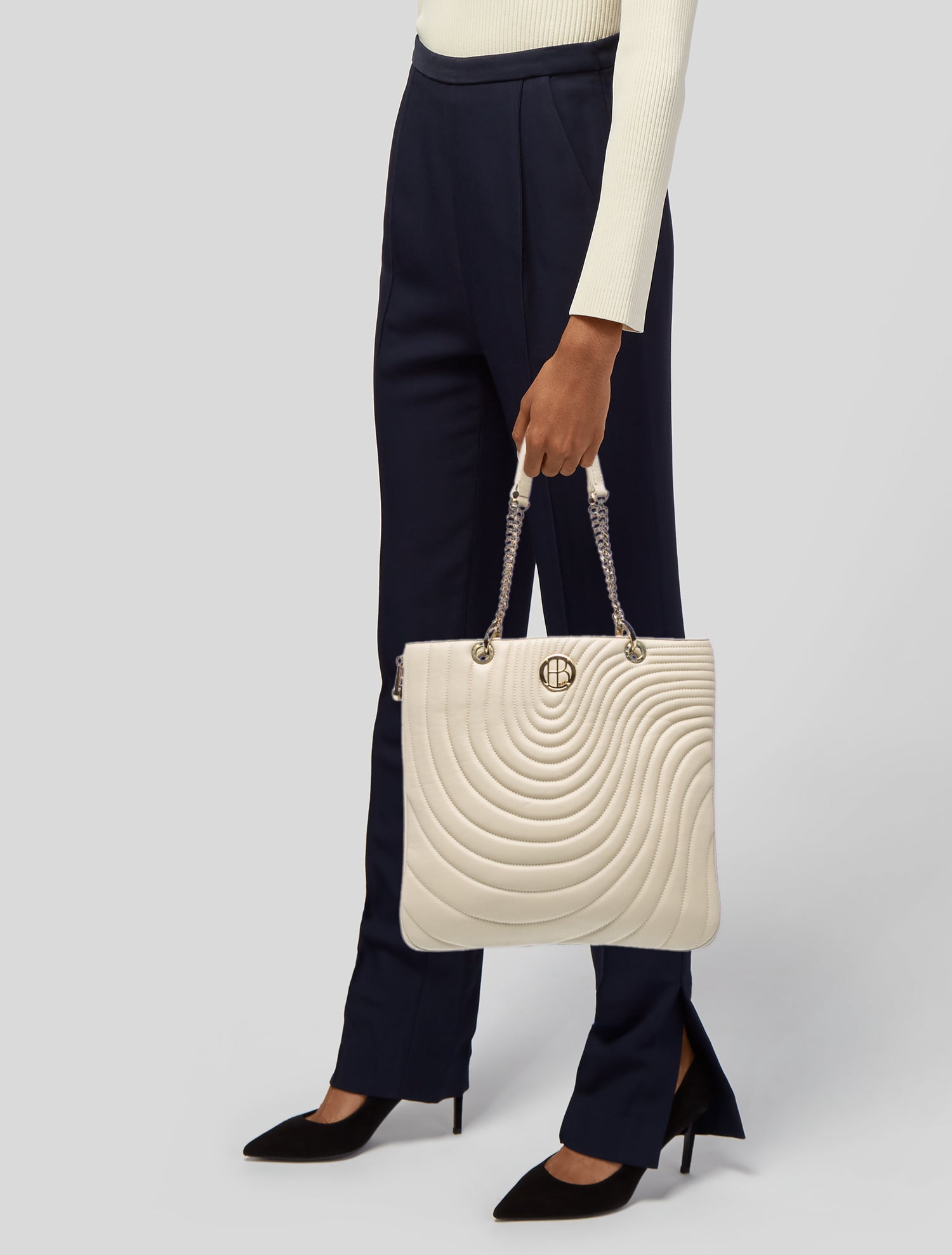 Henri Bendel Leather Shoulder Bag