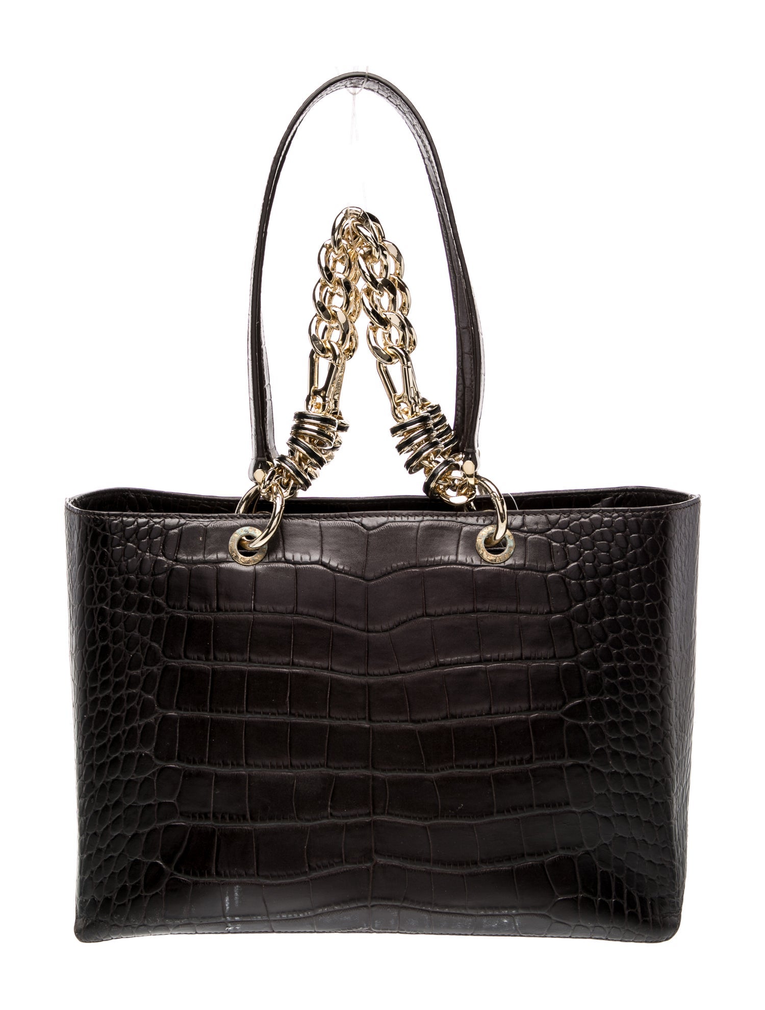 Henri Bendel Leather Top Handle Bag