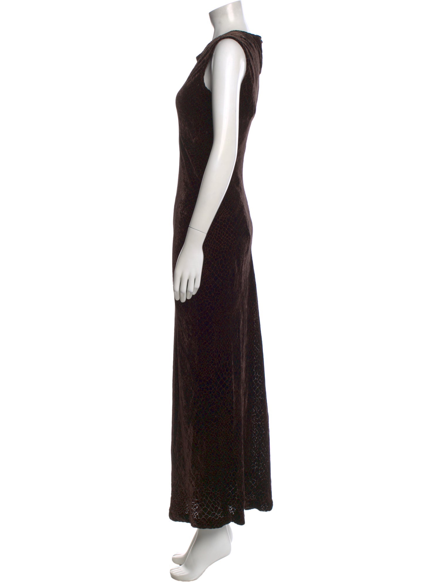 Henri Bendel Silk Long Dress