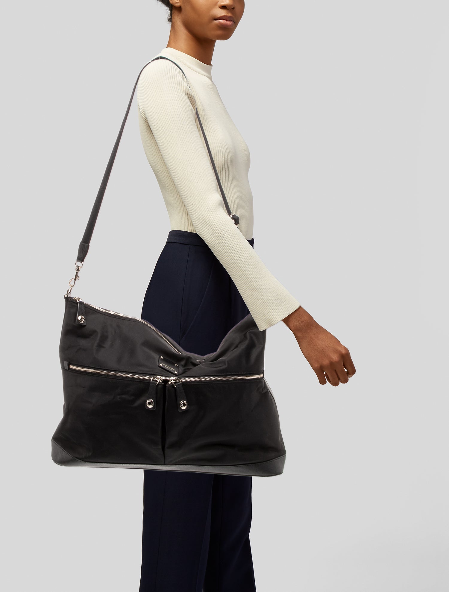 Henri Bendel Nylon Weekender Bag