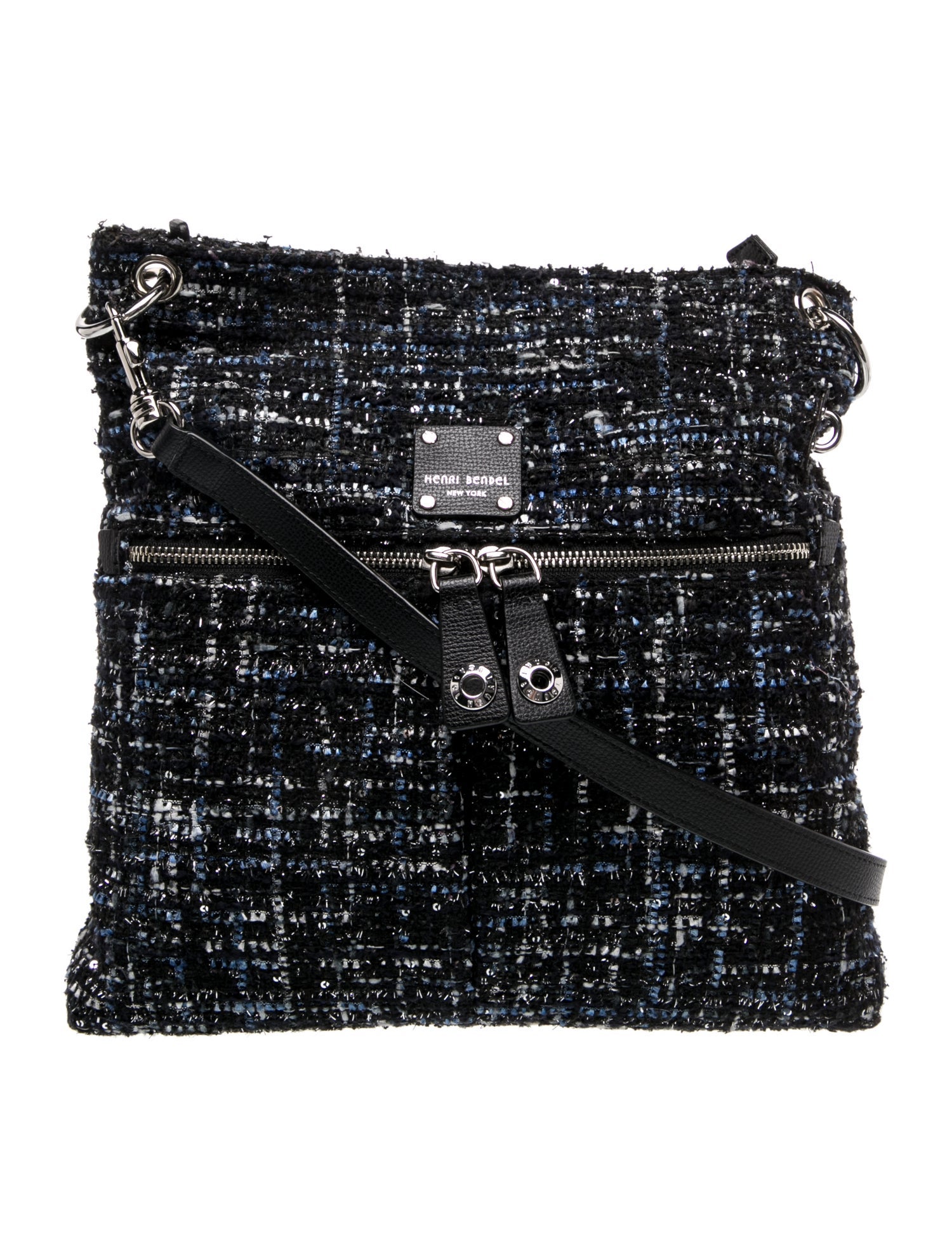 Henri Bendel Tweed Crossbody Bag