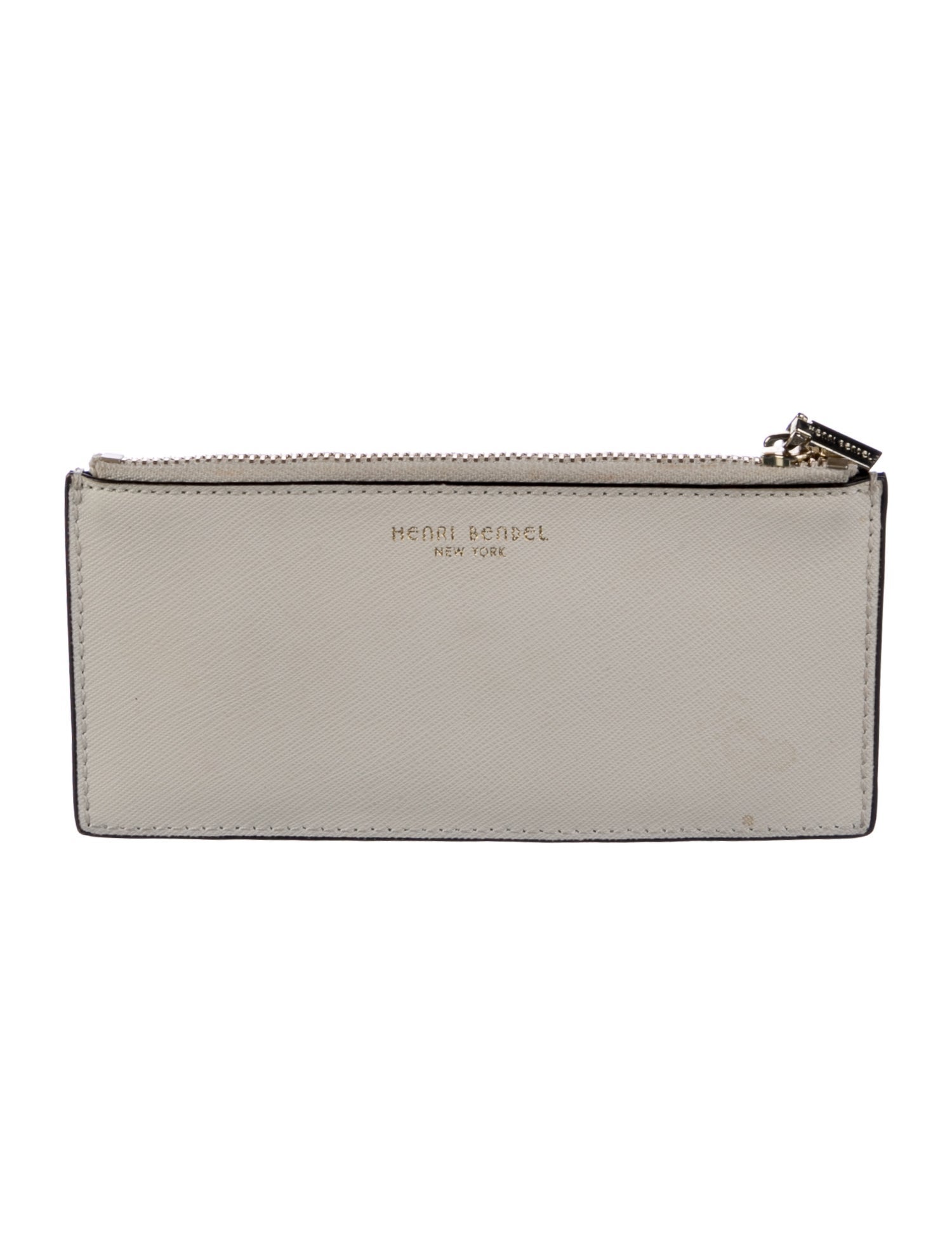 Henri Bendel Saffiano Leather Wristlet