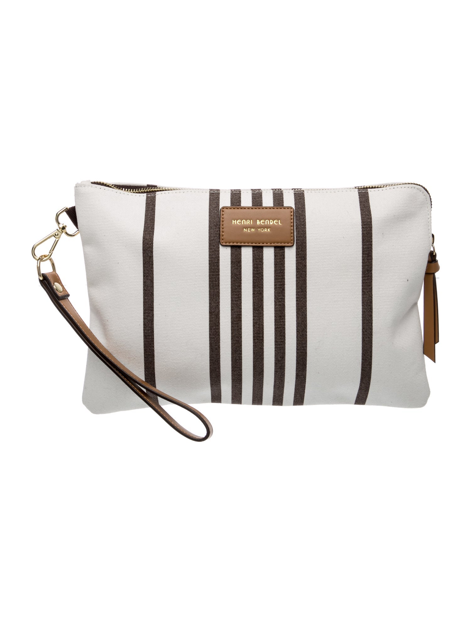 Henri Bendel Canvas Clutch
