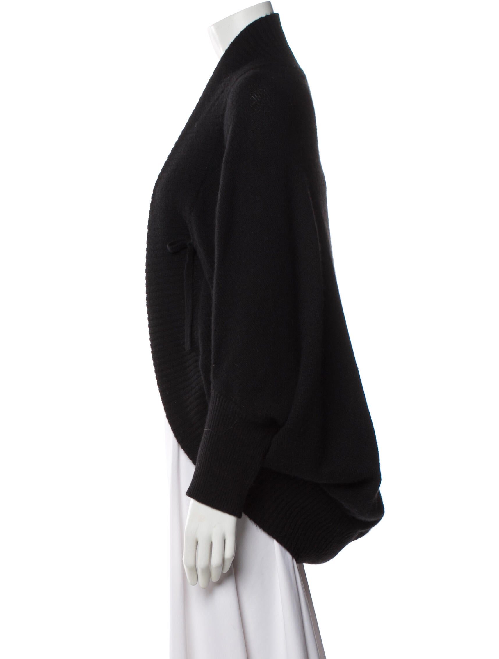 Henri Bendel Cashmere Open Front Sweater