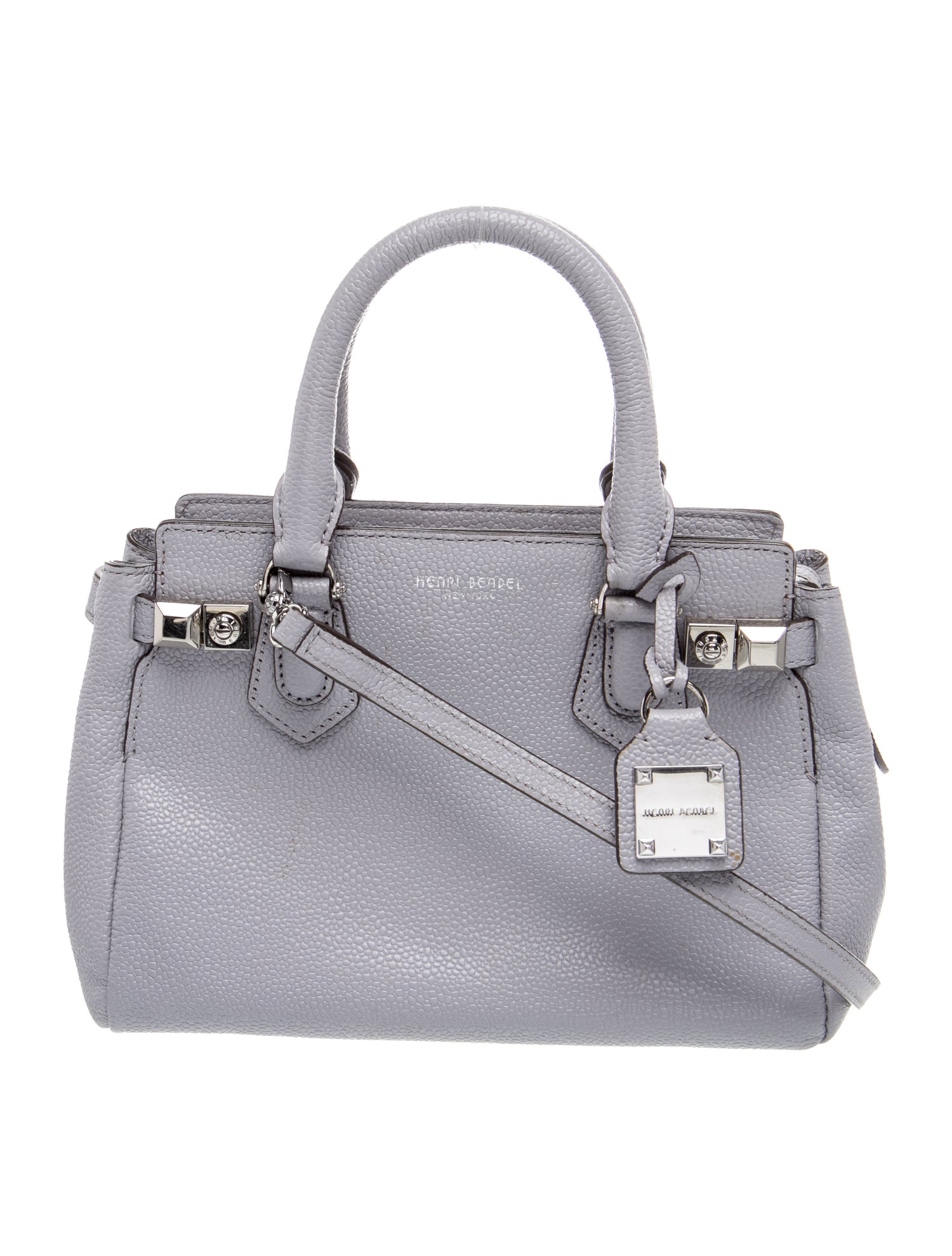 Henri Bendel Leather Top Handle Bag