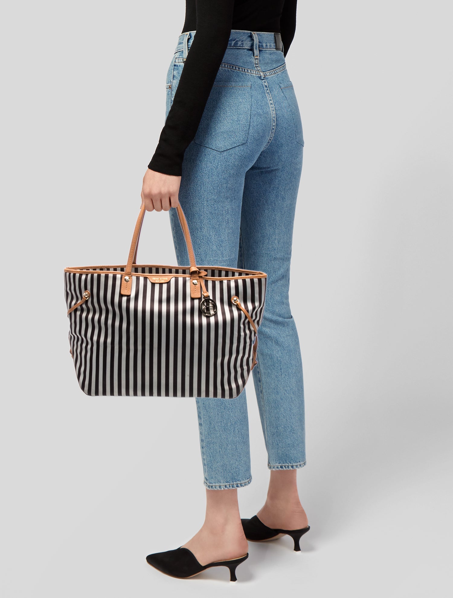 Henri Bendel Canvas Briefcase