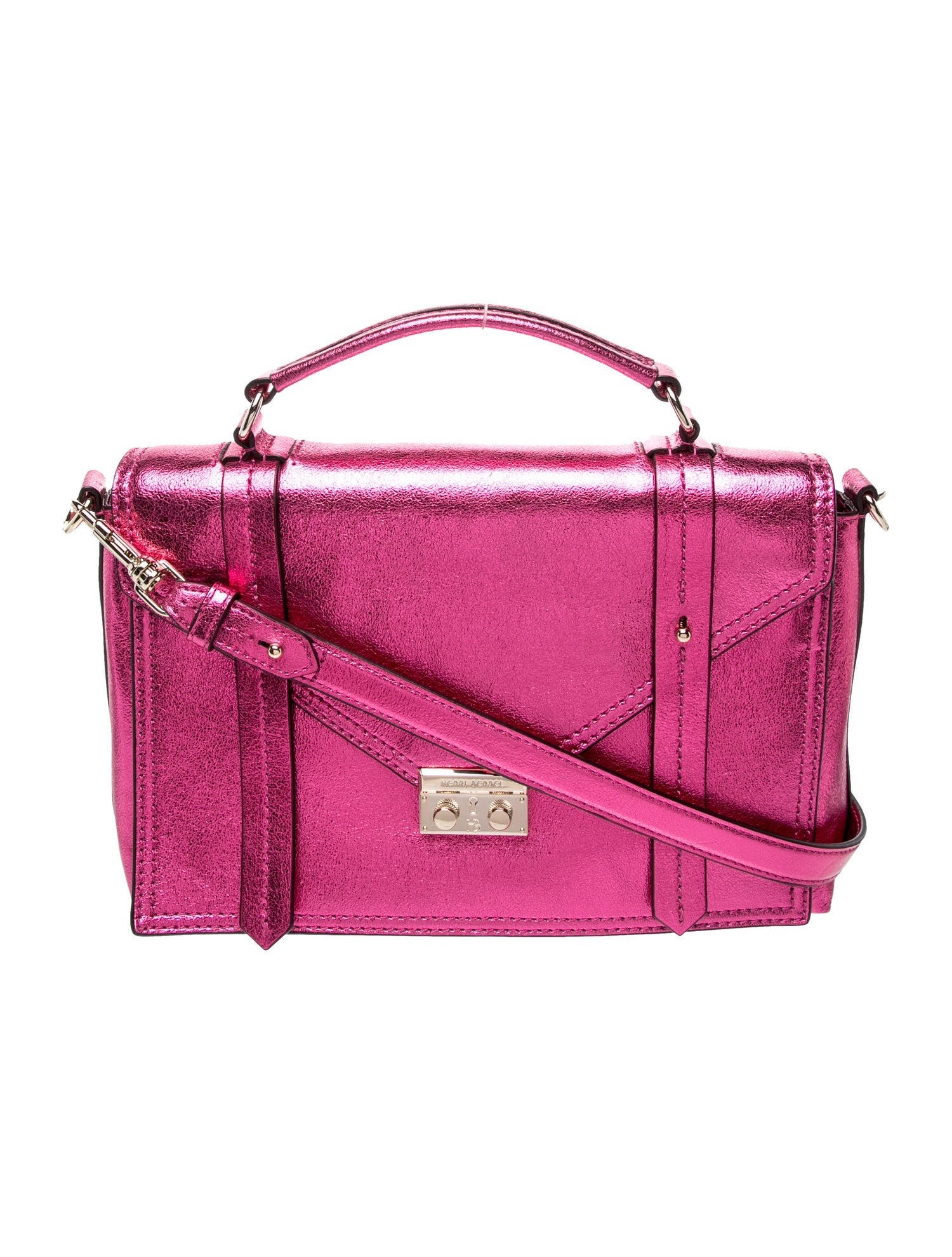 Henri Bendel Leather Top Handle Bag