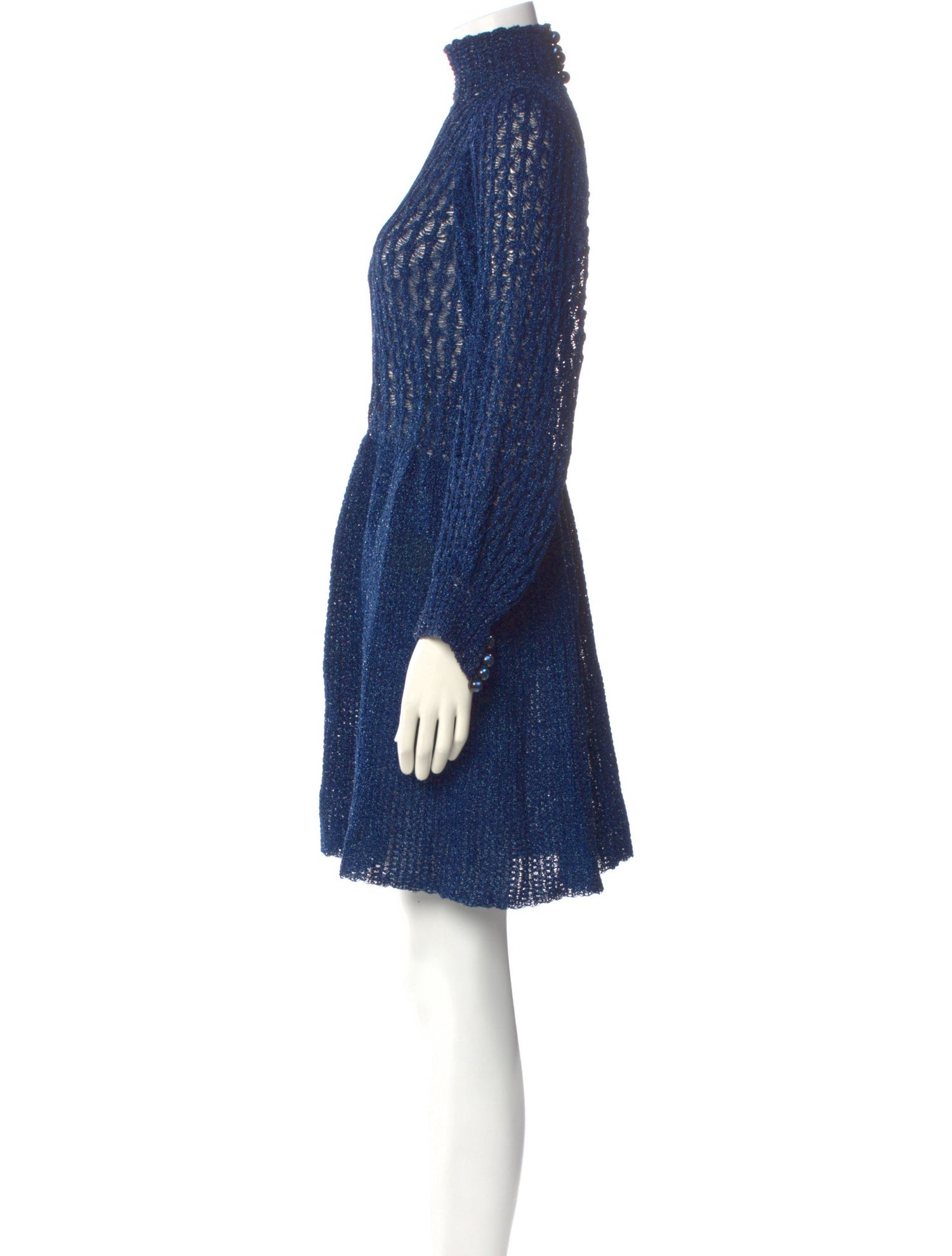 Henri Bendel Turtleneck Mini Dress