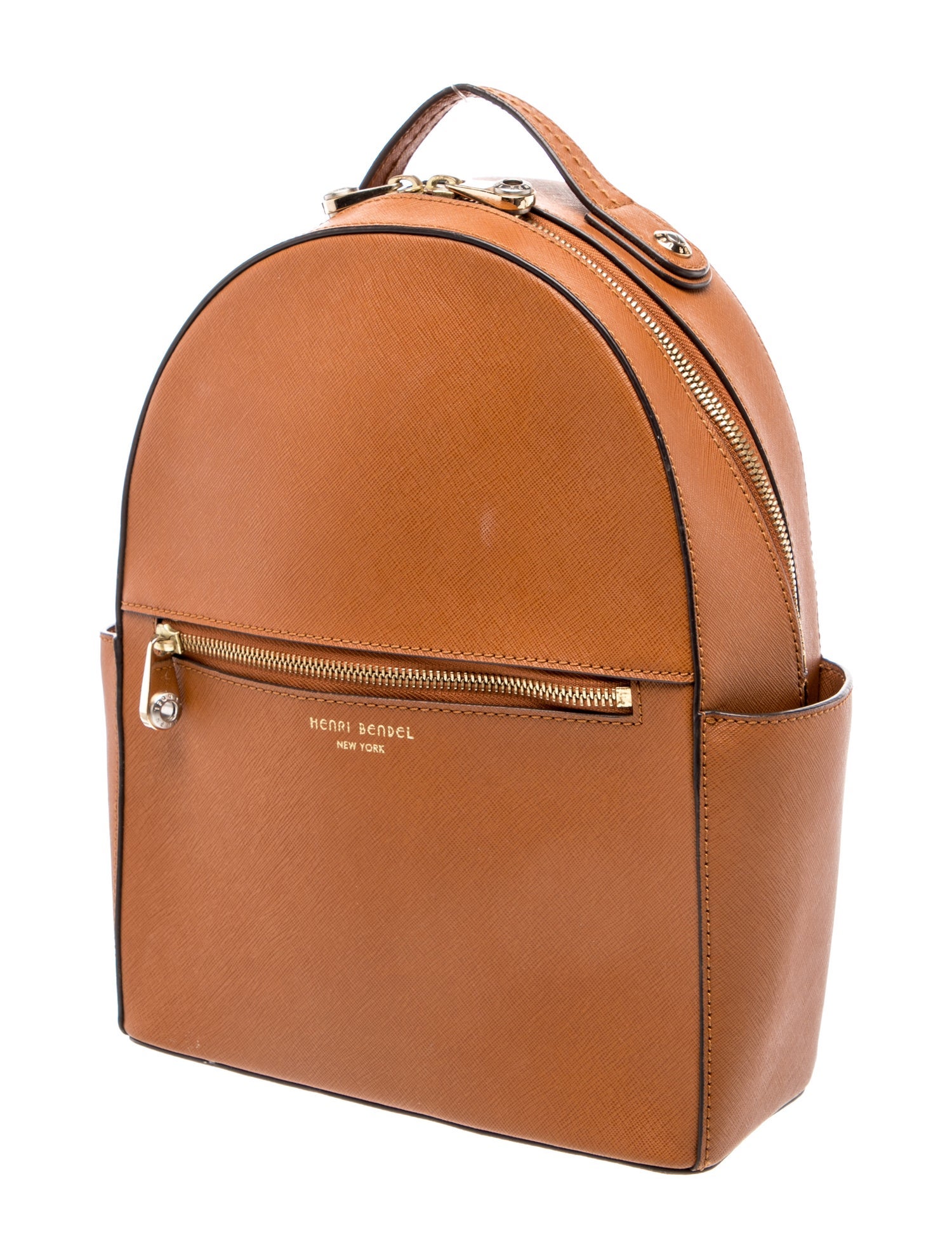 Henri Bendel Leather Backpack
