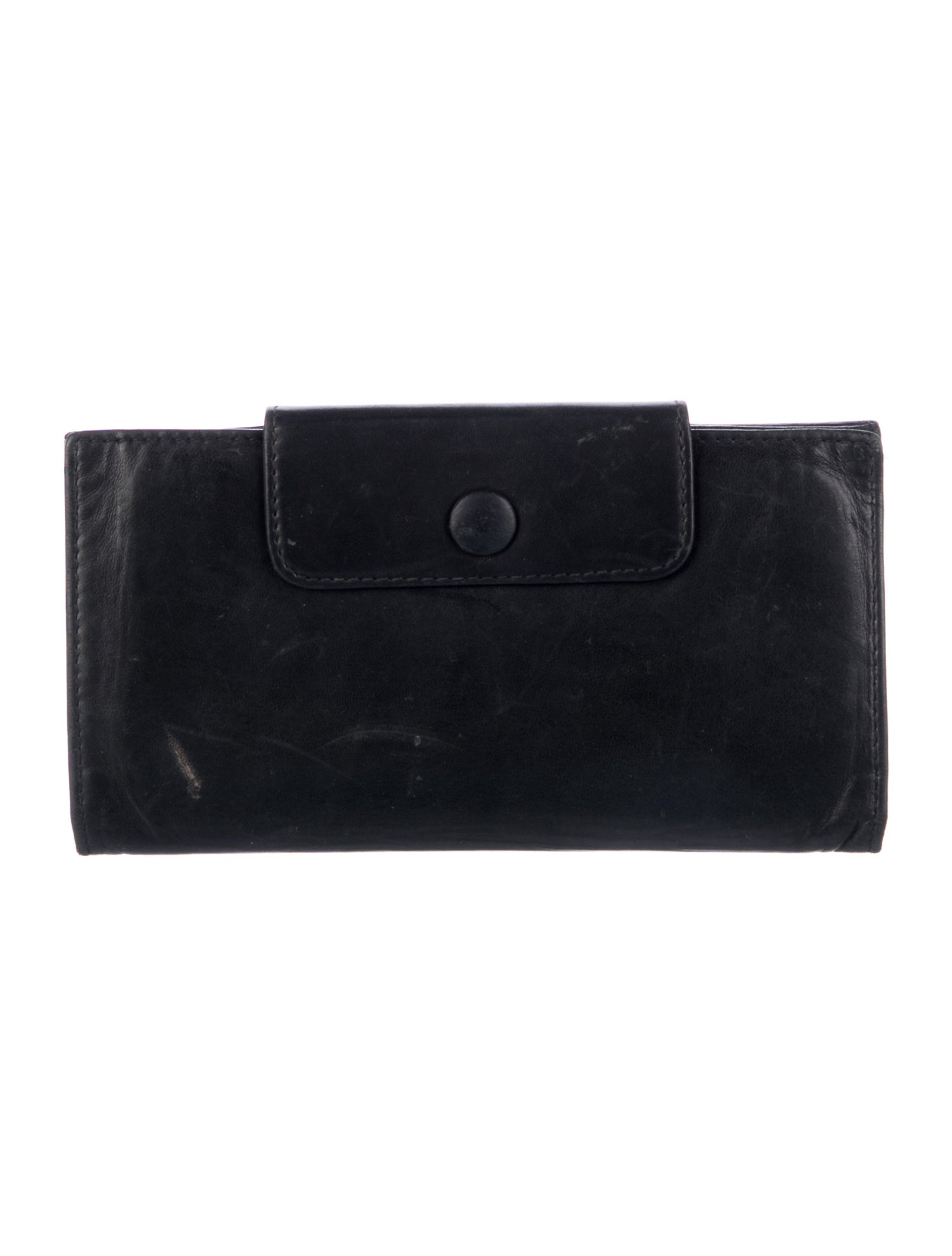 Henri Bendel Leather Continental Wallet