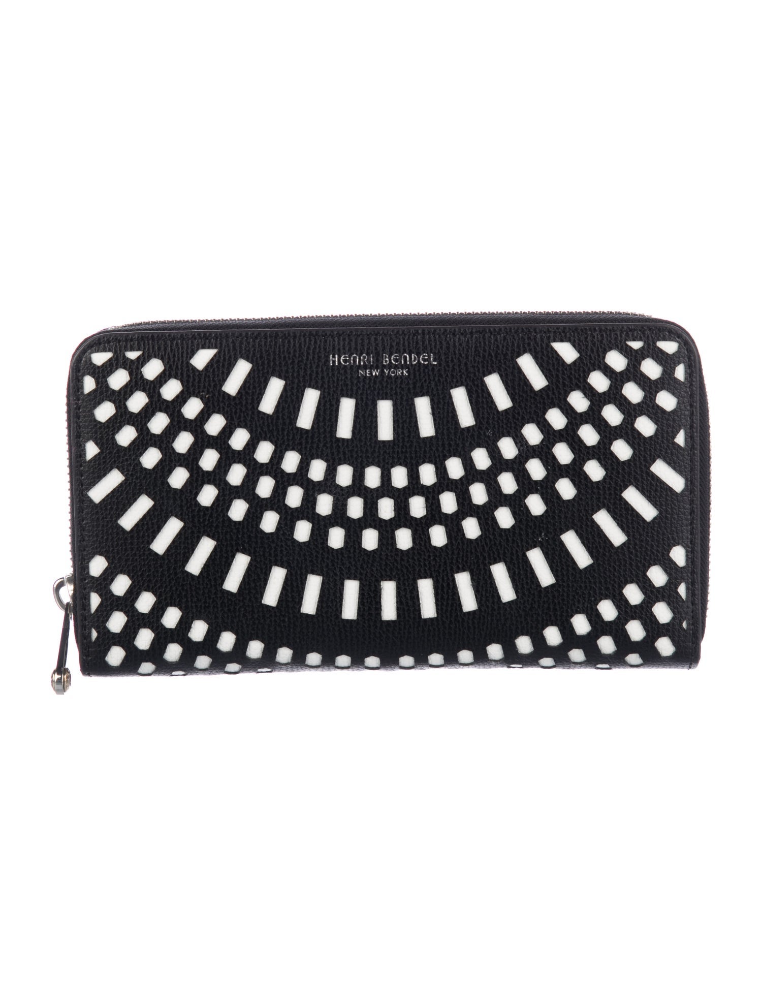 Henri Bendel Leather Printed Wallet