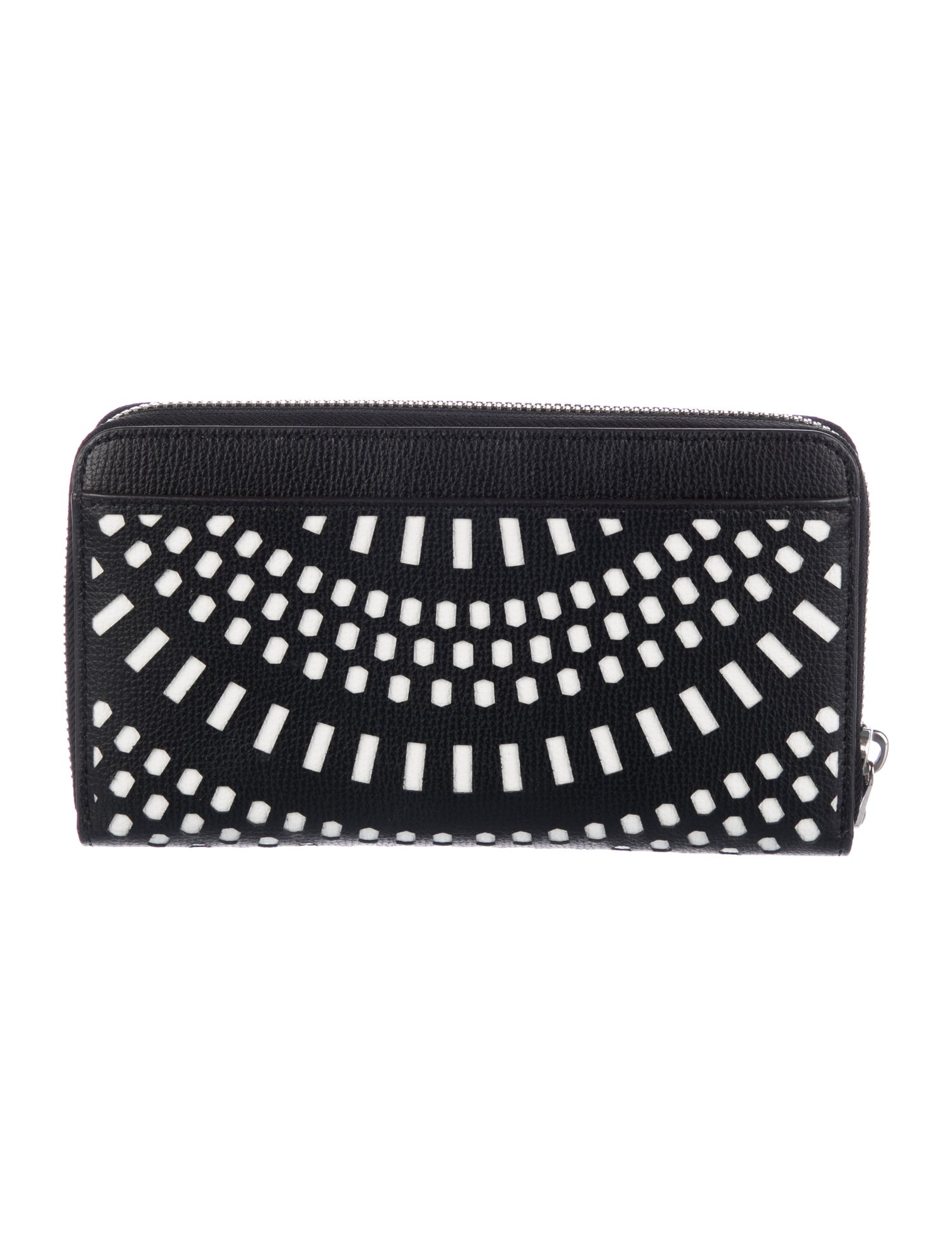 Henri Bendel Leather Printed Wallet