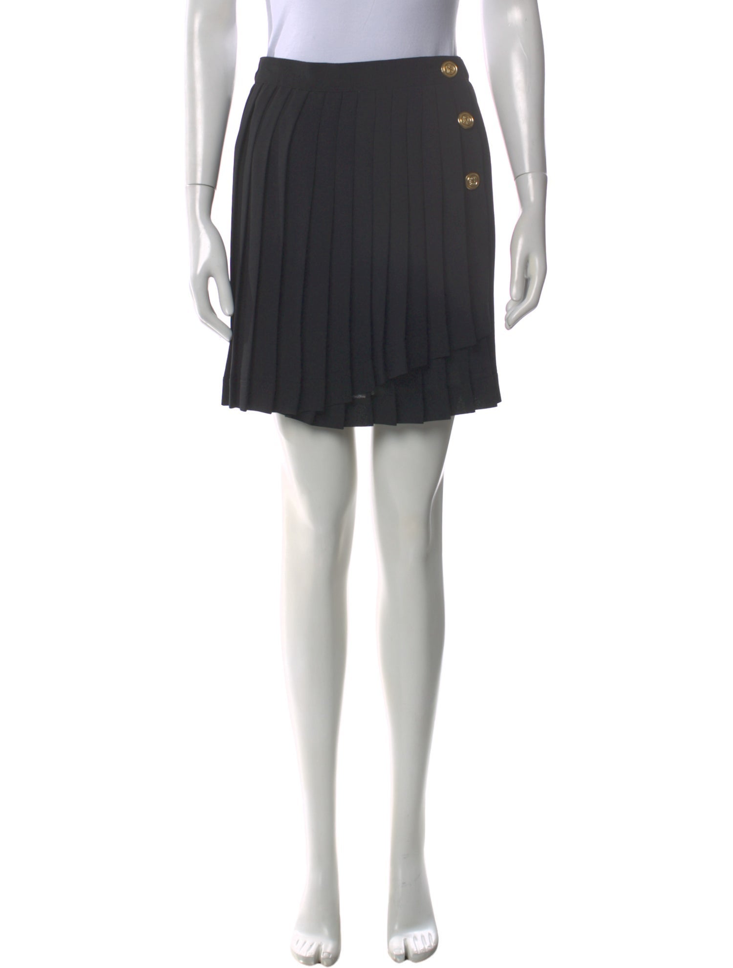 Henri Bendel Striped Mini Skirt