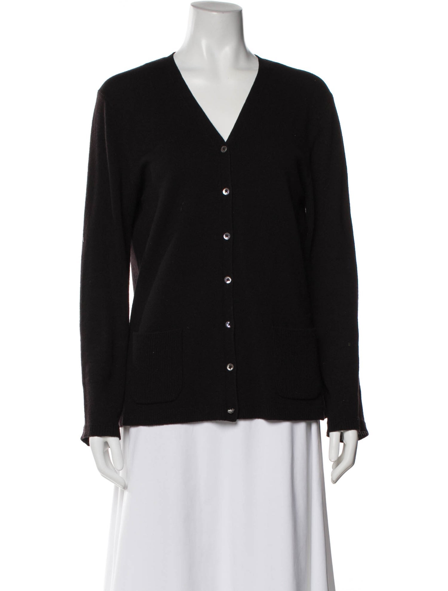 Henri Bendel Cashmere V-Neck Sweater