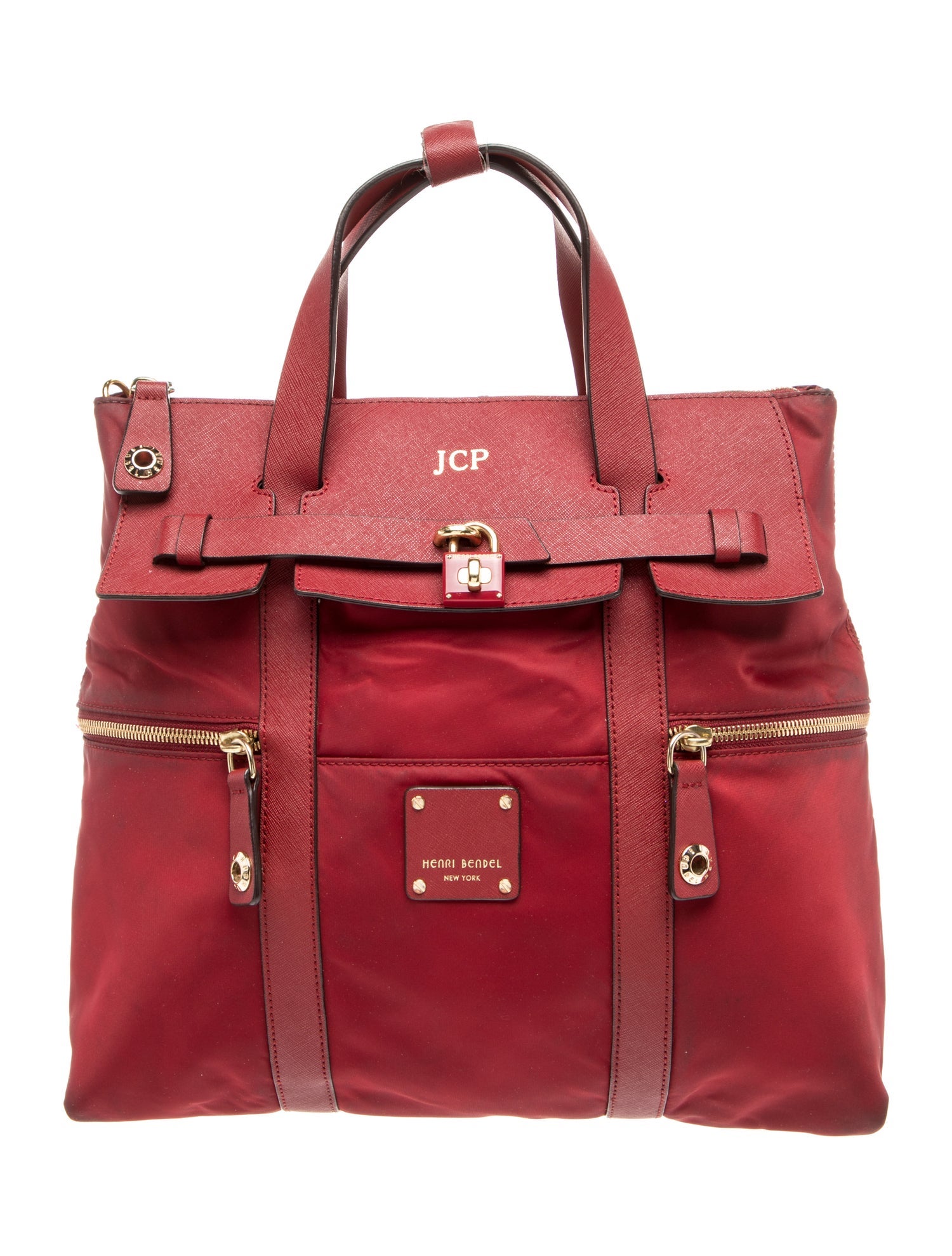 Henri Bendel Nylon Top Handle Bag