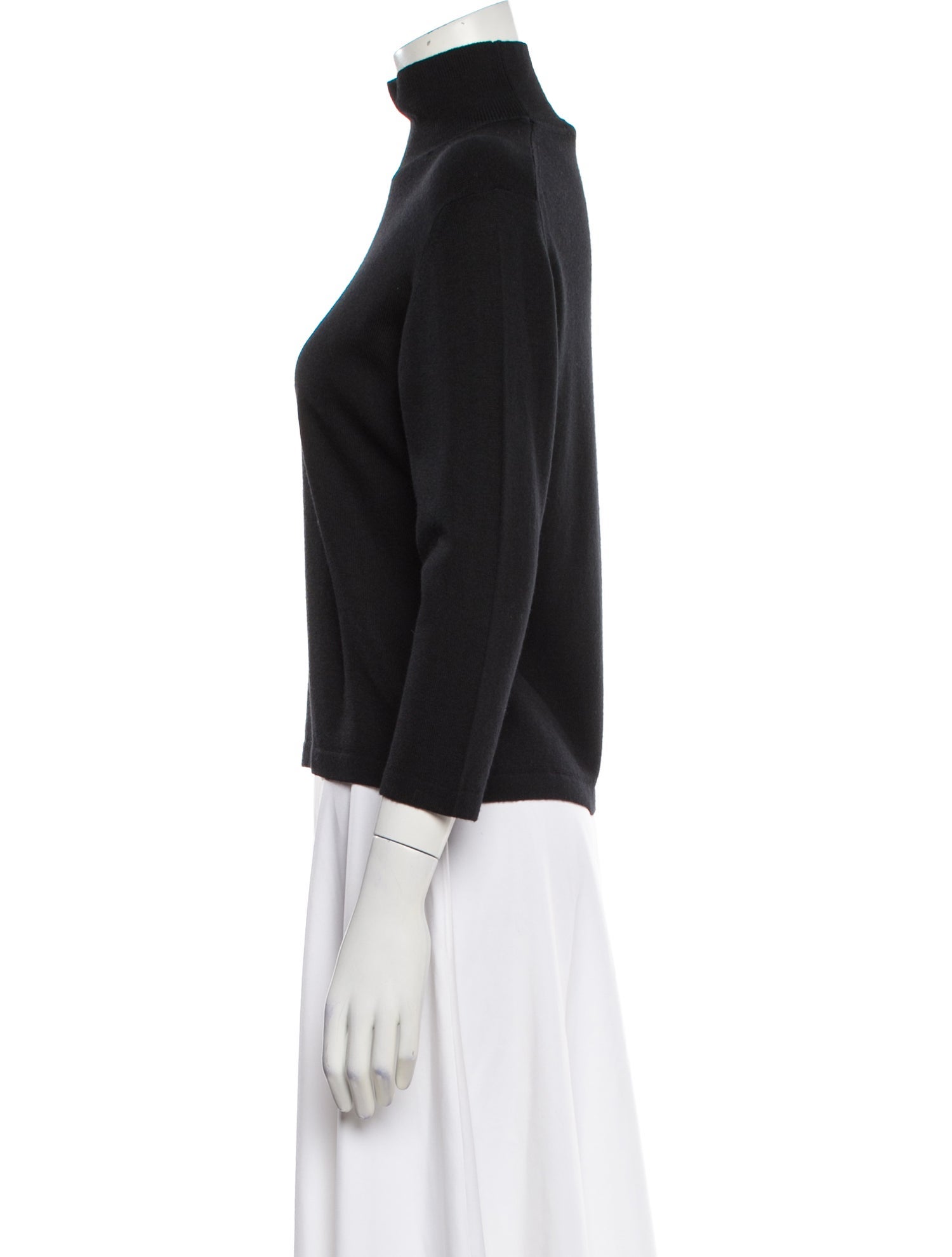 Henri Bendel Merino Wool Turtleneck Top