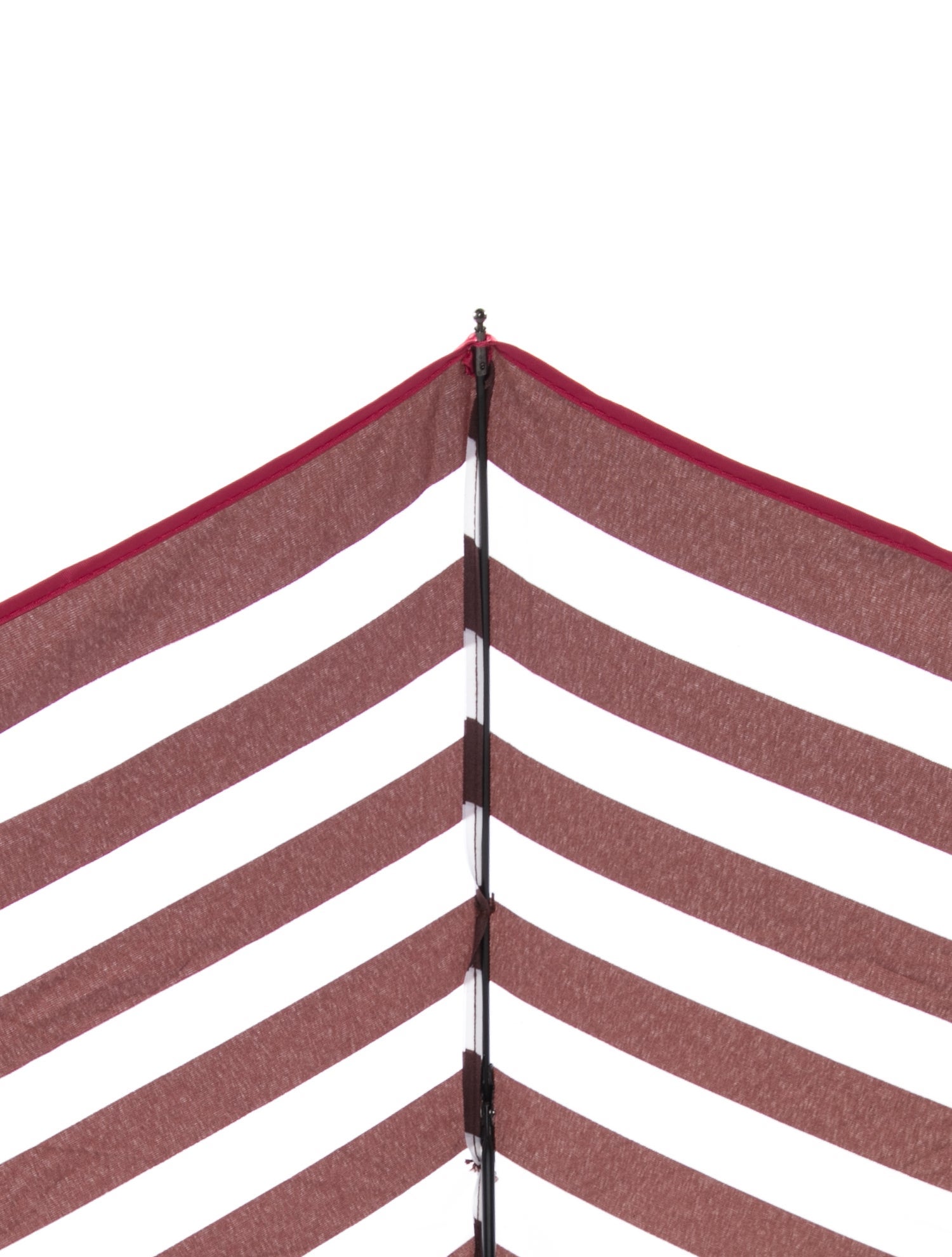 Henri Bendel Striped Logo Umbrella