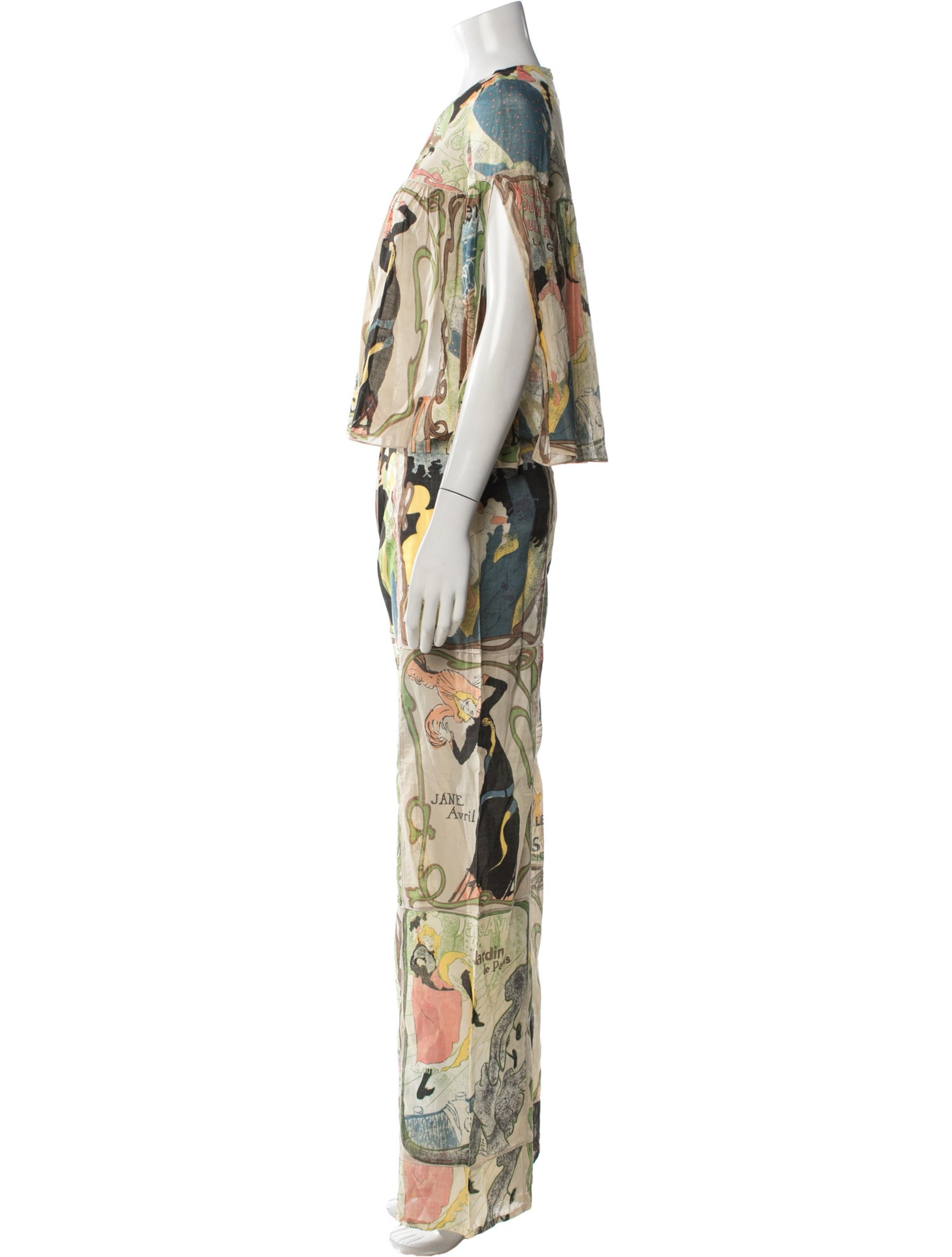 Vintage 1970's Pant Set