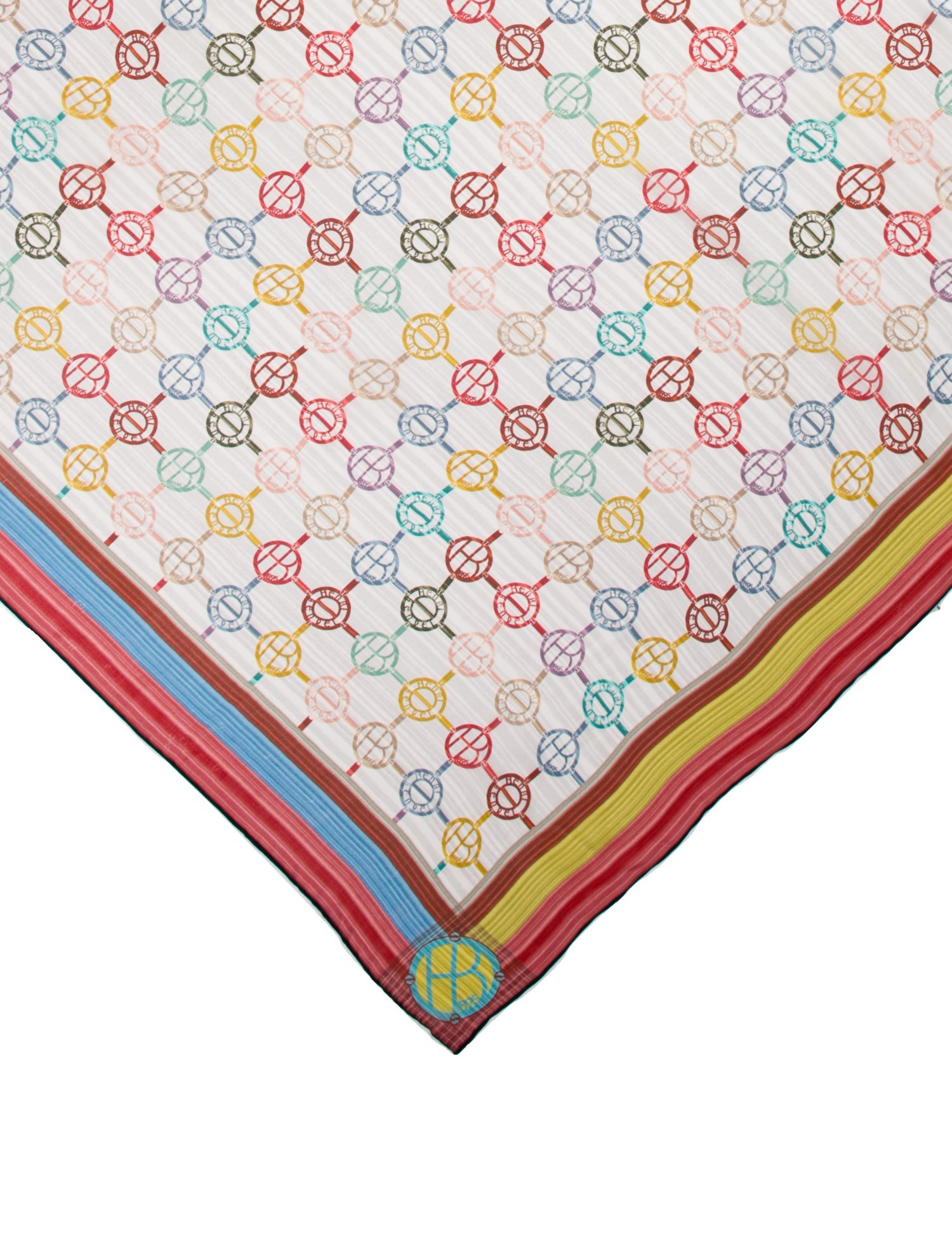 Henri Bendel Silk Printed Scarf