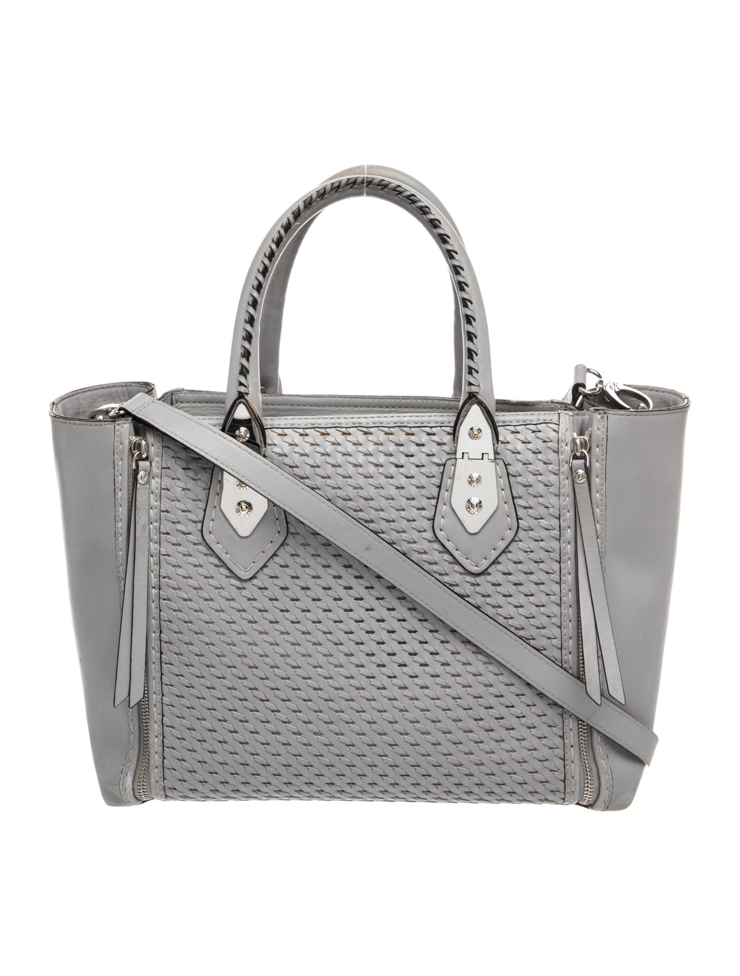 Henri Bendel Leather Top Handle Bag