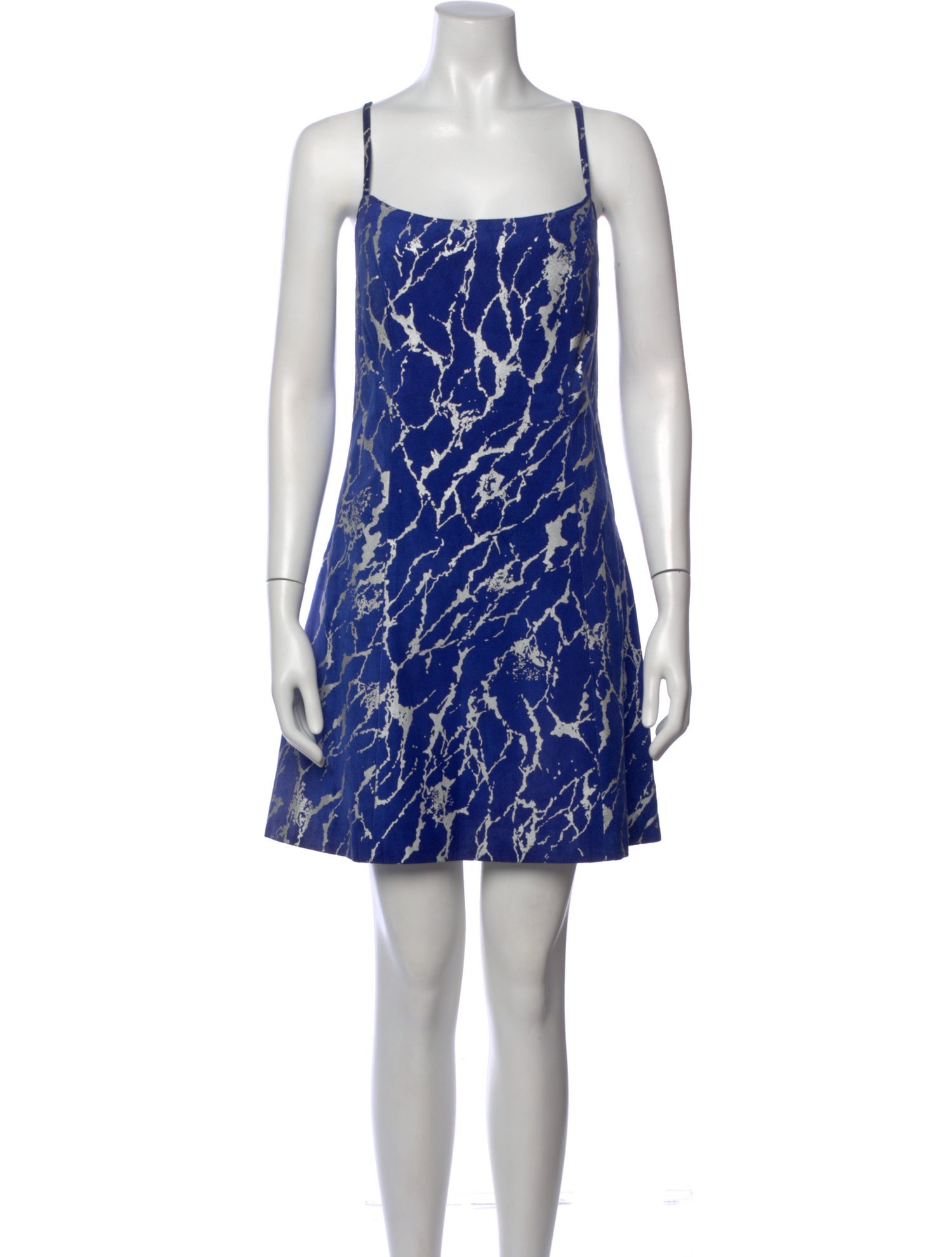 Henri Bendel Square Neckline Mini Dress