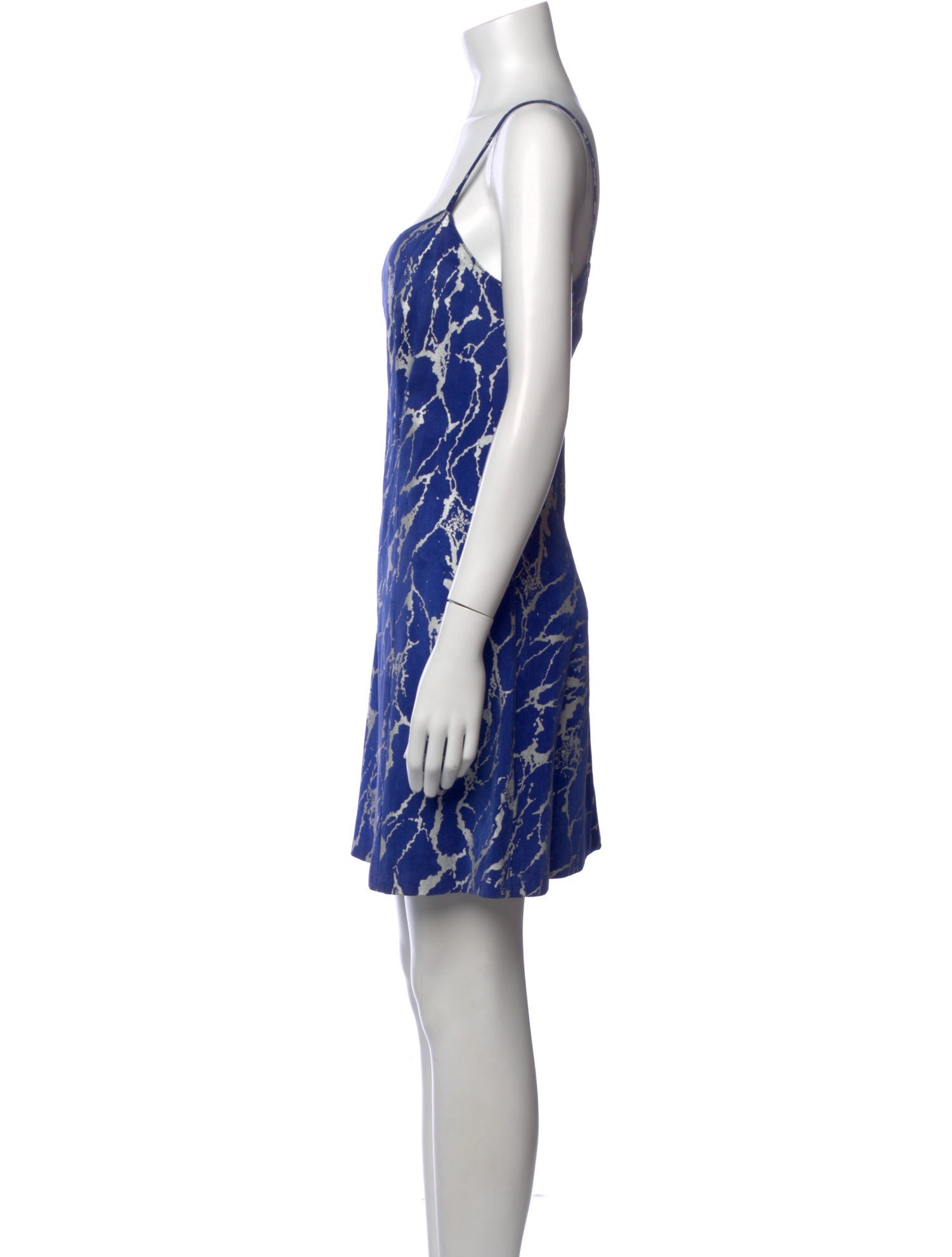 Henri Bendel Square Neckline Mini Dress
