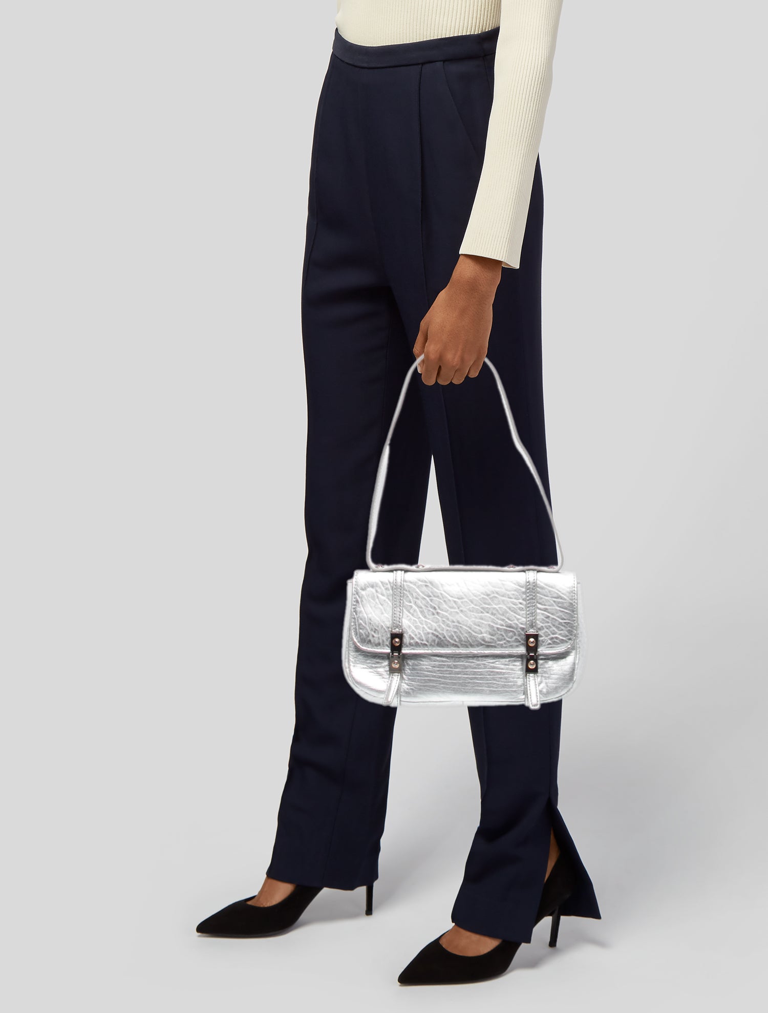 Henri Bendel Leather Shoulder Bag