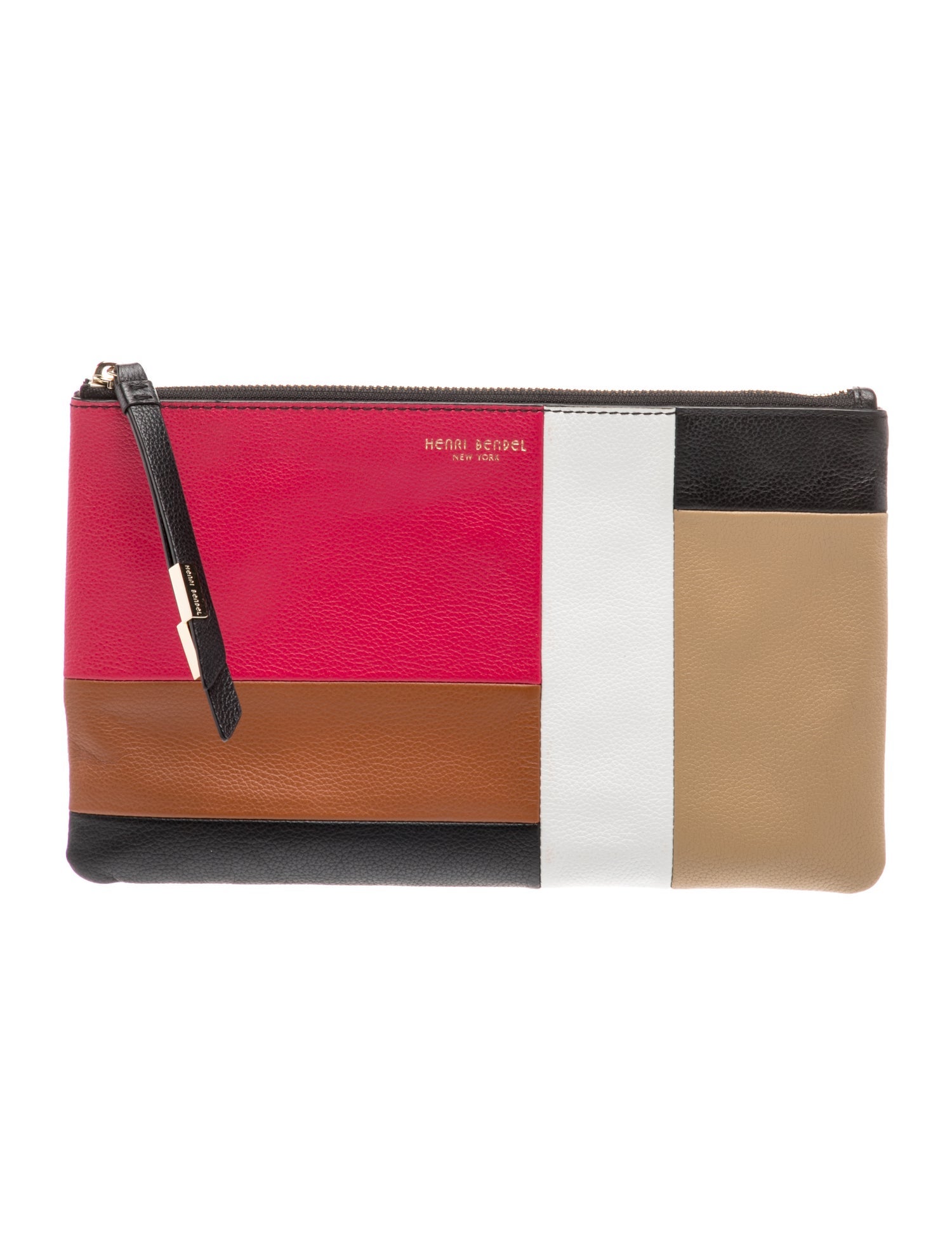 Henri Bendel Leather Clutch