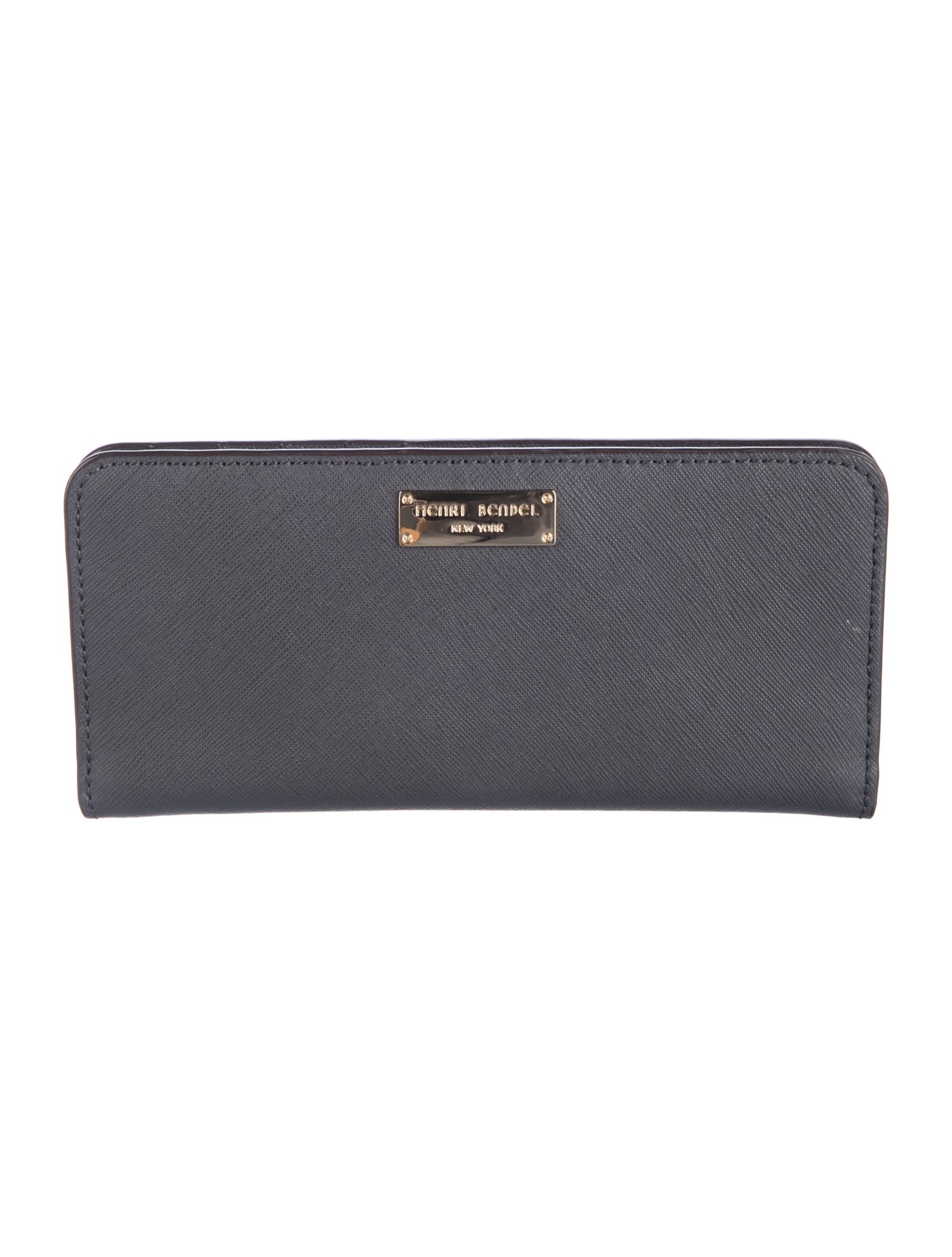 Henri Bendel Leather Continental Wallet