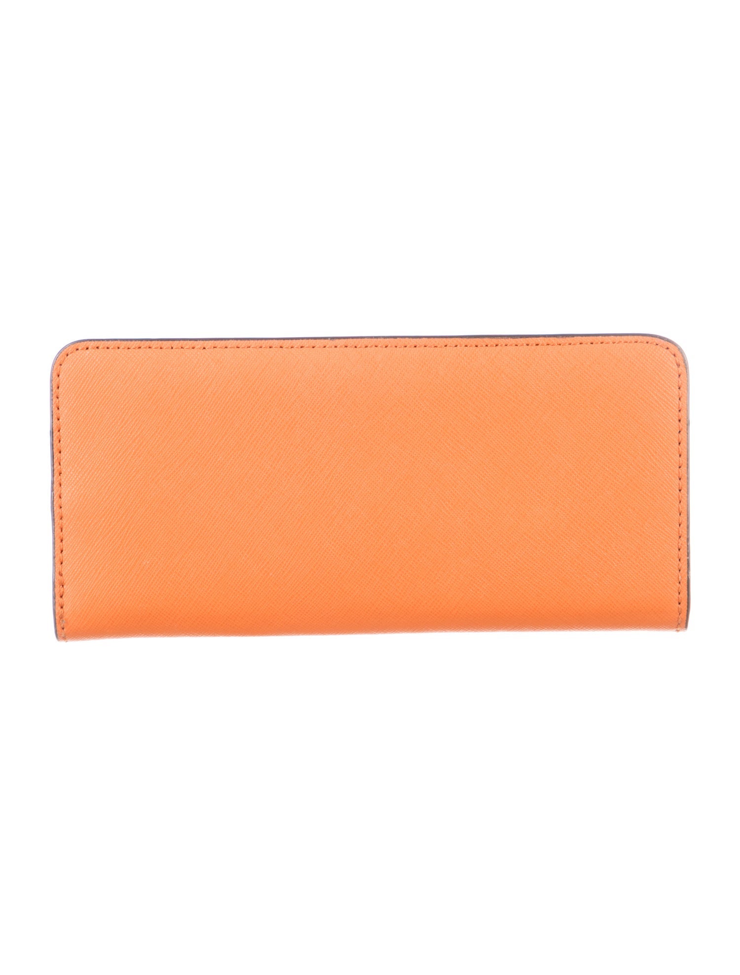 Henri Bendel Saffiano Leather Continental Wallet