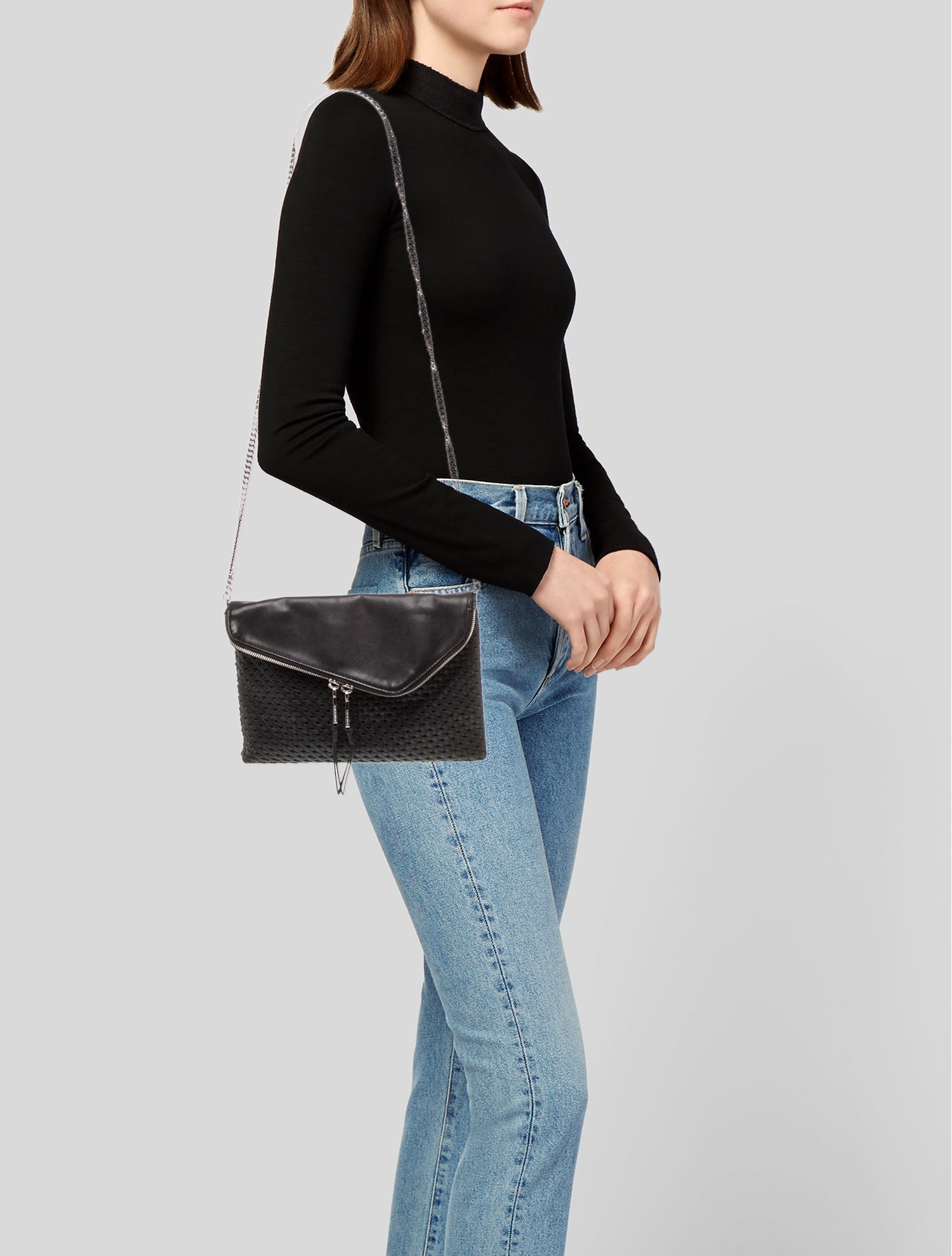 Henri Bendel Leather Shoulder Bag